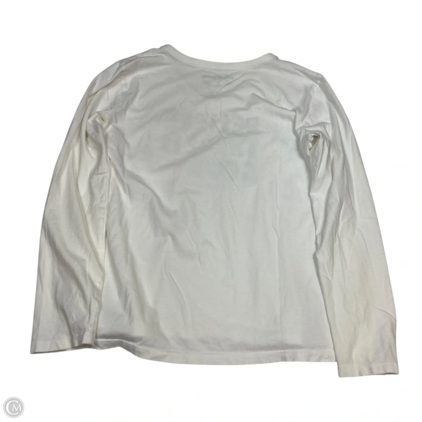 Top Long Sleeve Basic By Life Is Good In White, Size: L