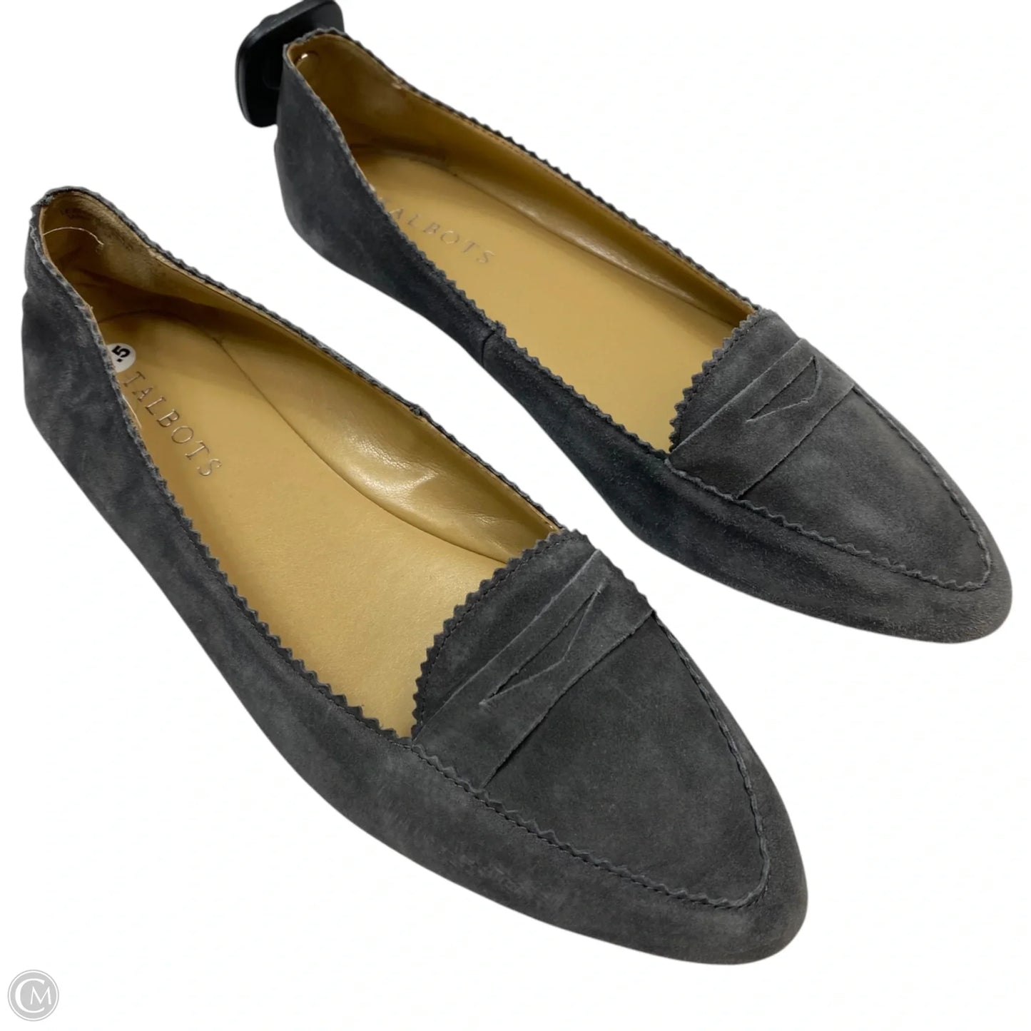 Shoes Flats By Talbots In Grey, Size: 7.5