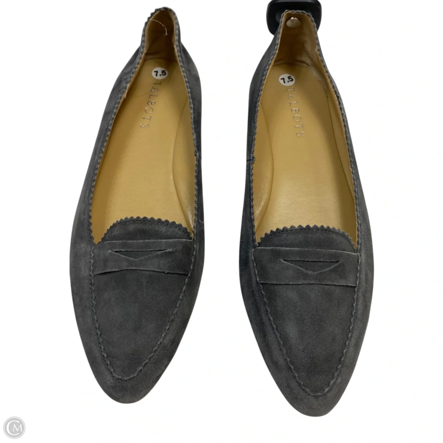 Shoes Flats By Talbots In Grey, Size: 7.5