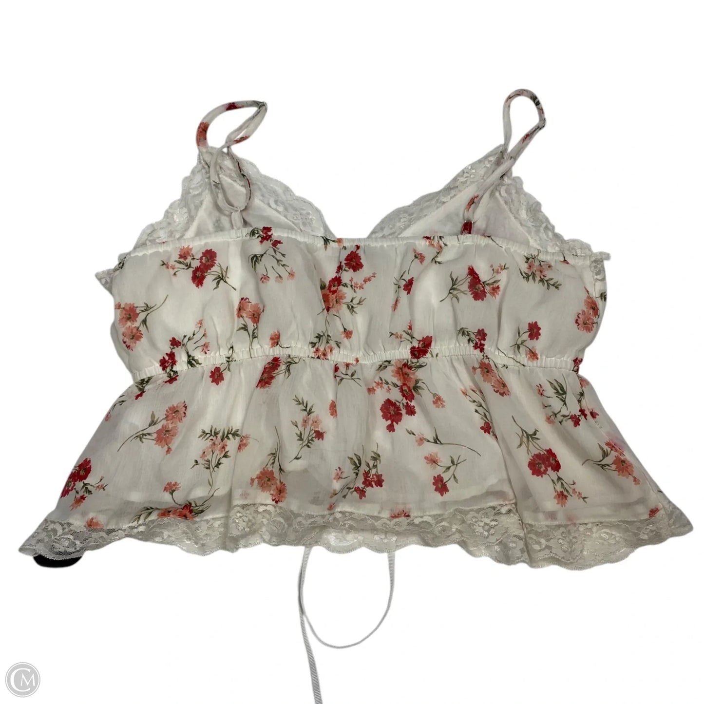 Top Sleeveless By American Eagle In White, Size: M