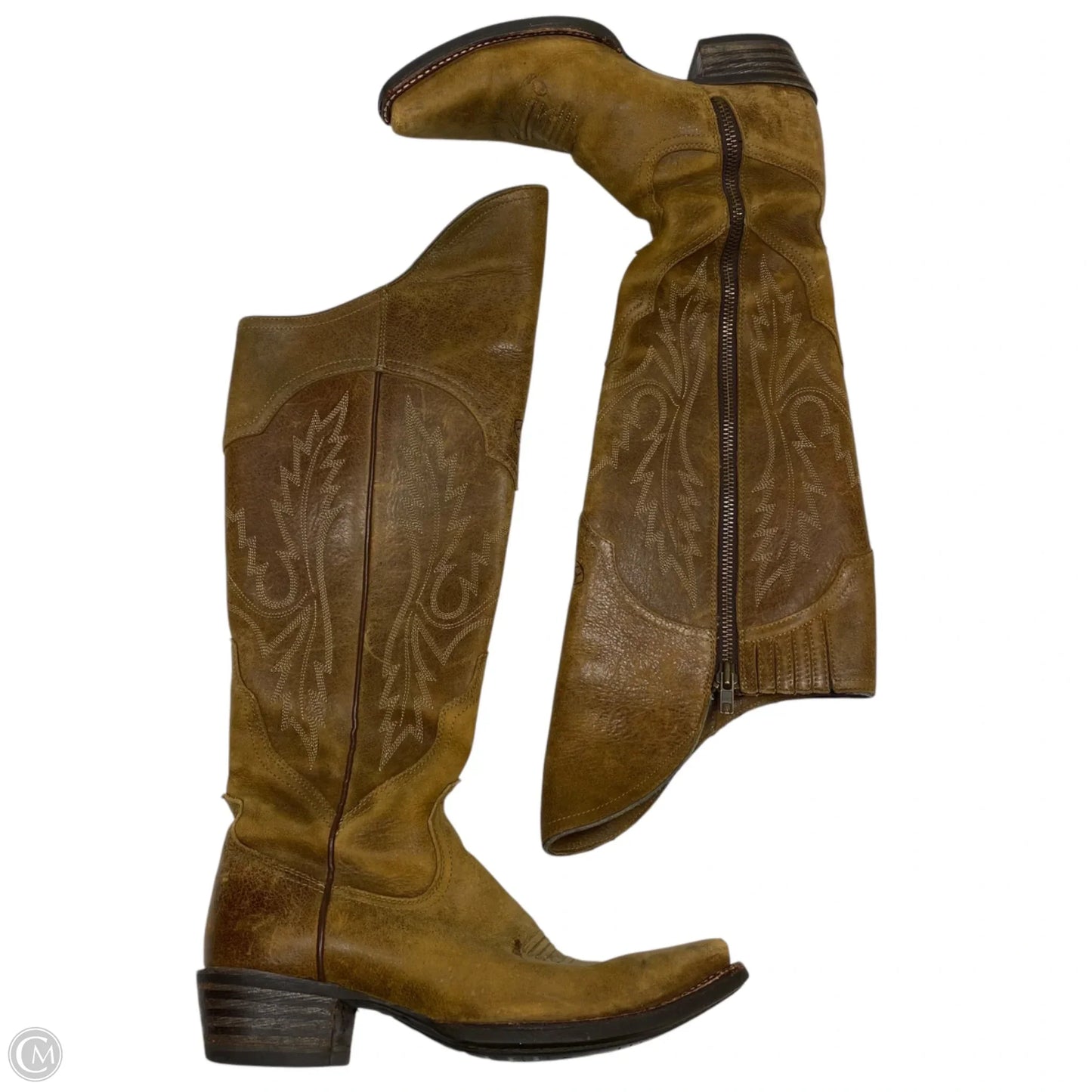 Boots Western By Ariat In Brown, Size: 7.5