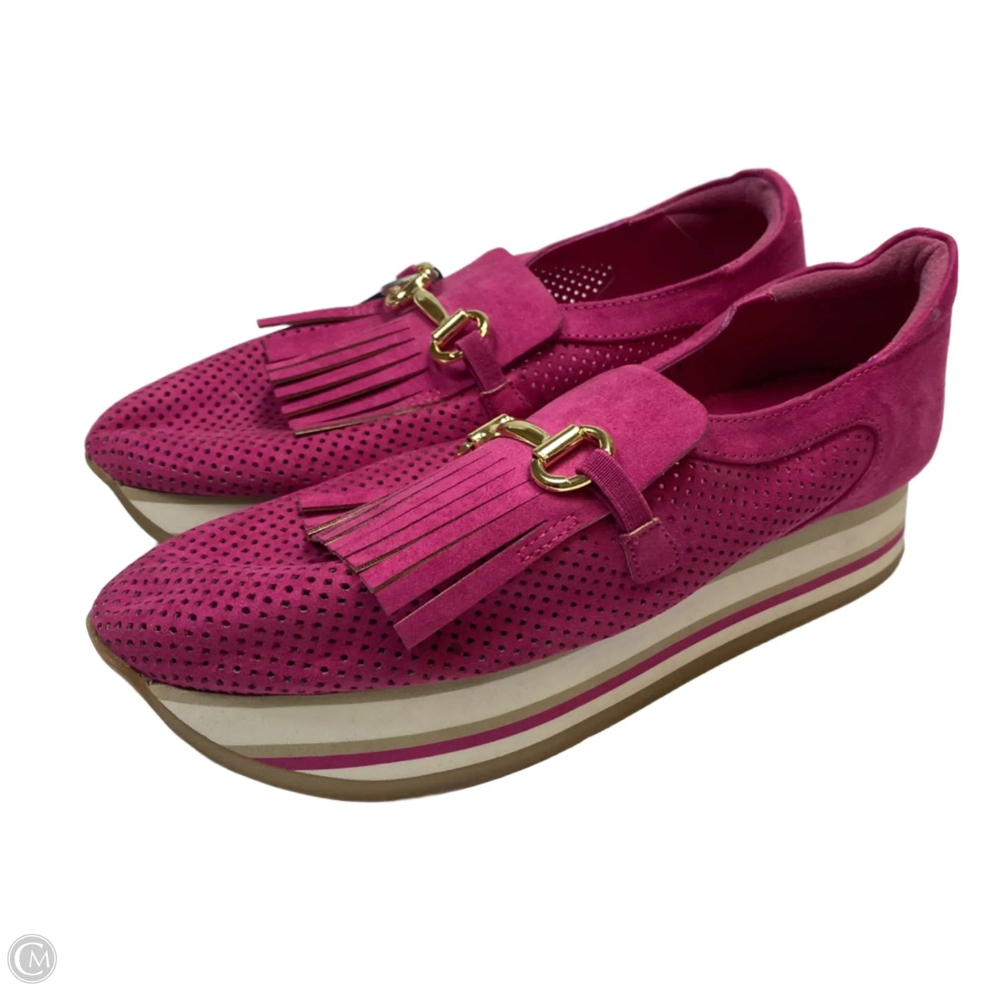 Shoes Heels Platform By Crown And Ivy In Pink, Size: 9