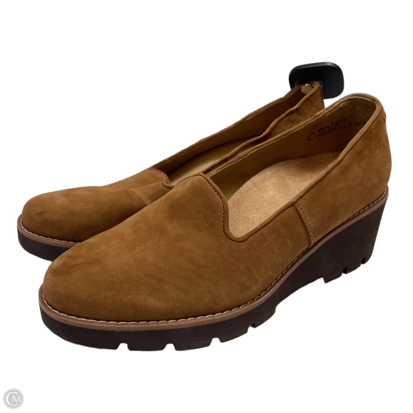 Shoes Heels Wedge By Vionic In Brown, Size: 9