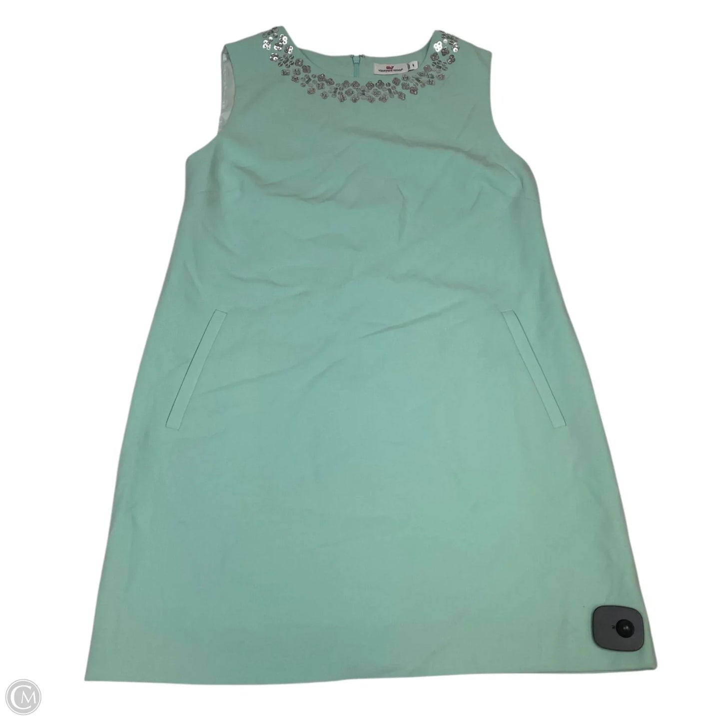 Dress Designer By Vineyard Vines In Green, Size: S