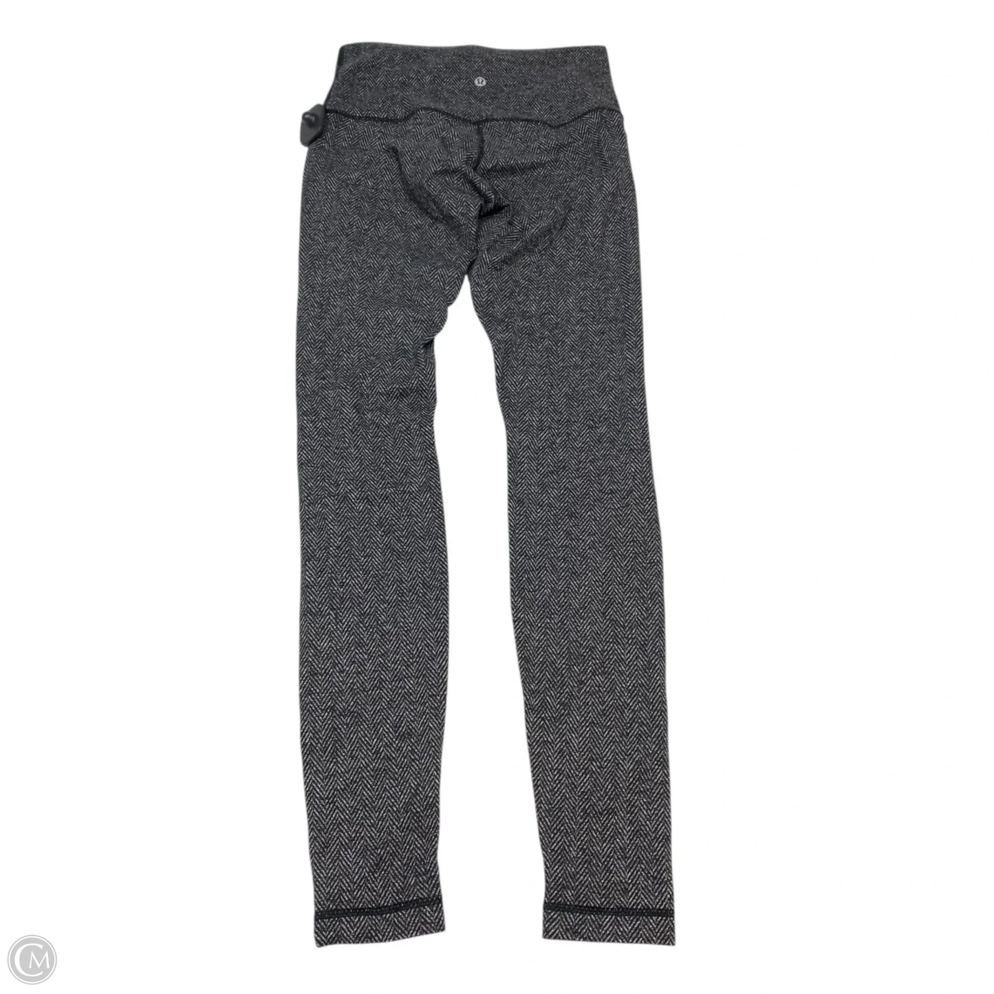 Athletic Leggings By Lululemon In Grey, Size: S