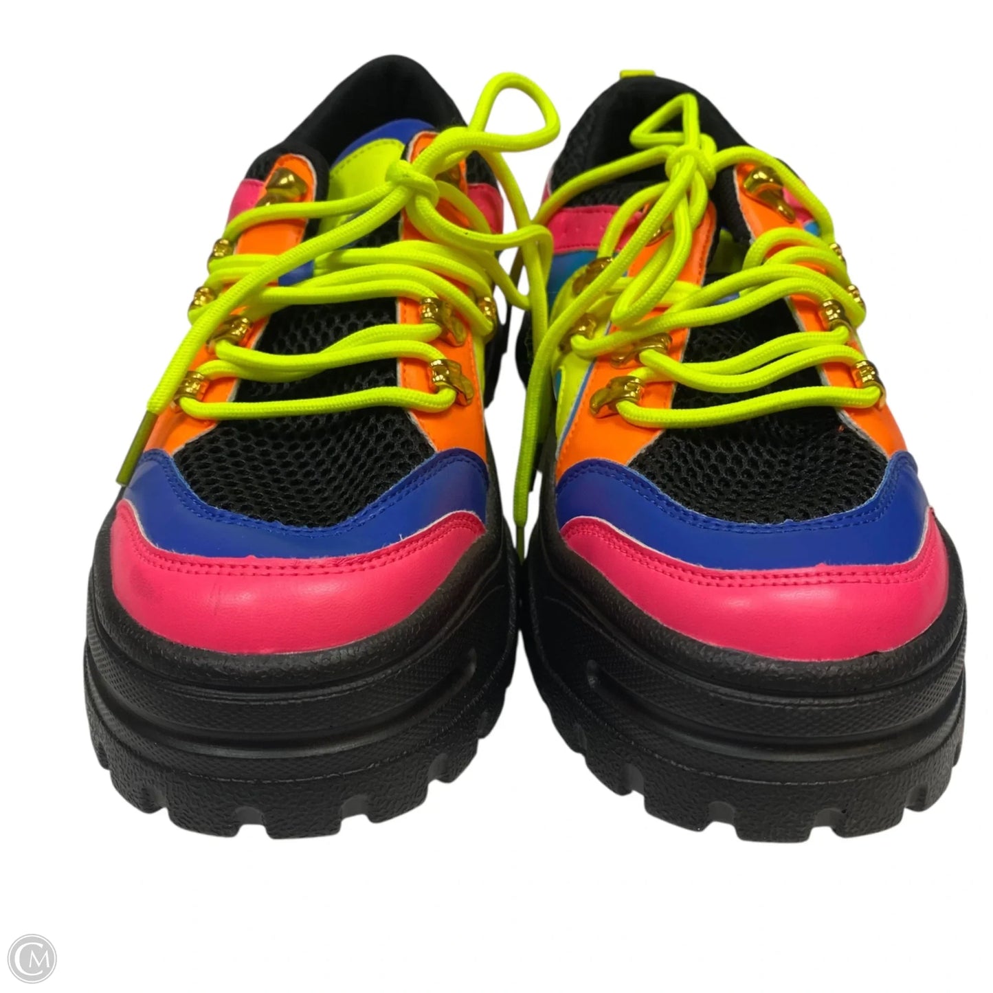 Shoes Sneakers Platform By Cape Robin In Multi-colored, Size: 8