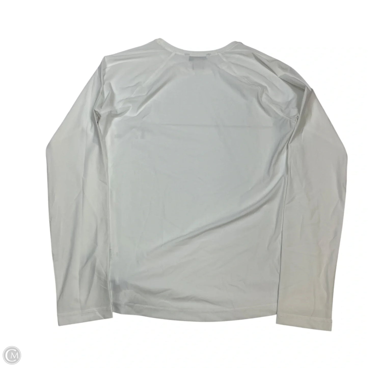 Athletic Top Long Sleeve Crewneck By Athleta In White, Size: Xs