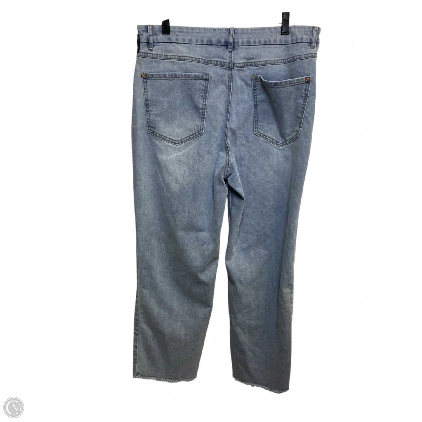 Jeans Straight By Cato In Blue Denim, Size: 14