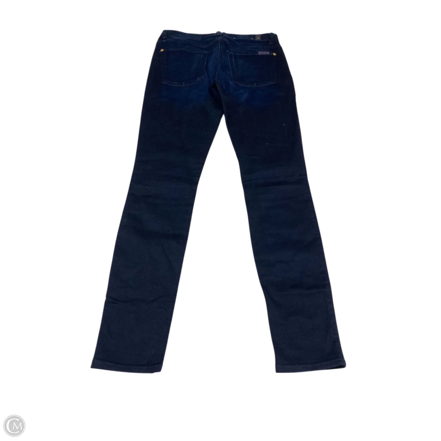Jeans Designer By 7 For All Mankind In Blue Denim, Size: 4
