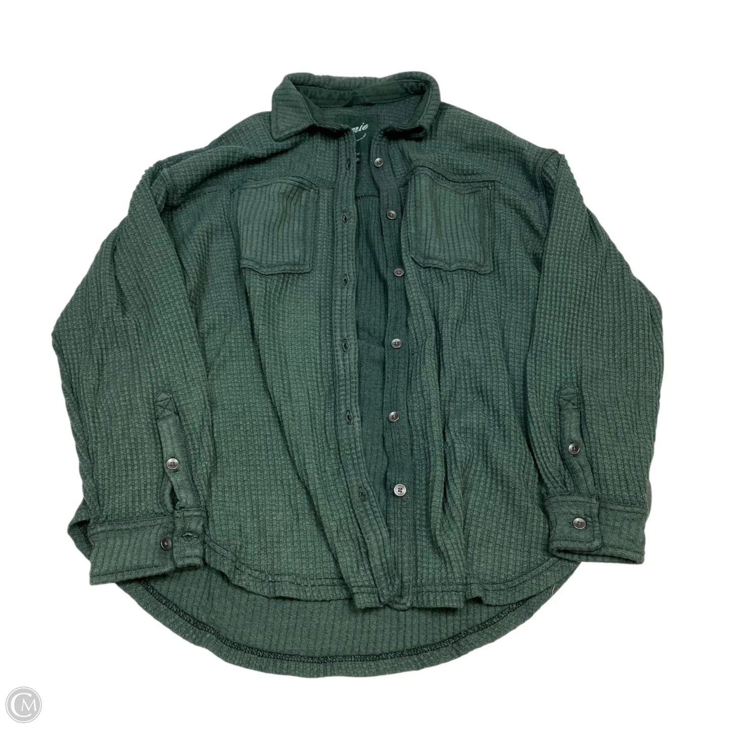 Top Long Sleeve By Aerie In Green, Size: Xs