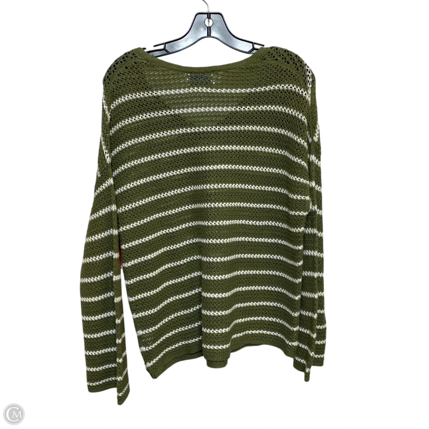 Top Long Sleeve By Old Navy In Green, Size: M