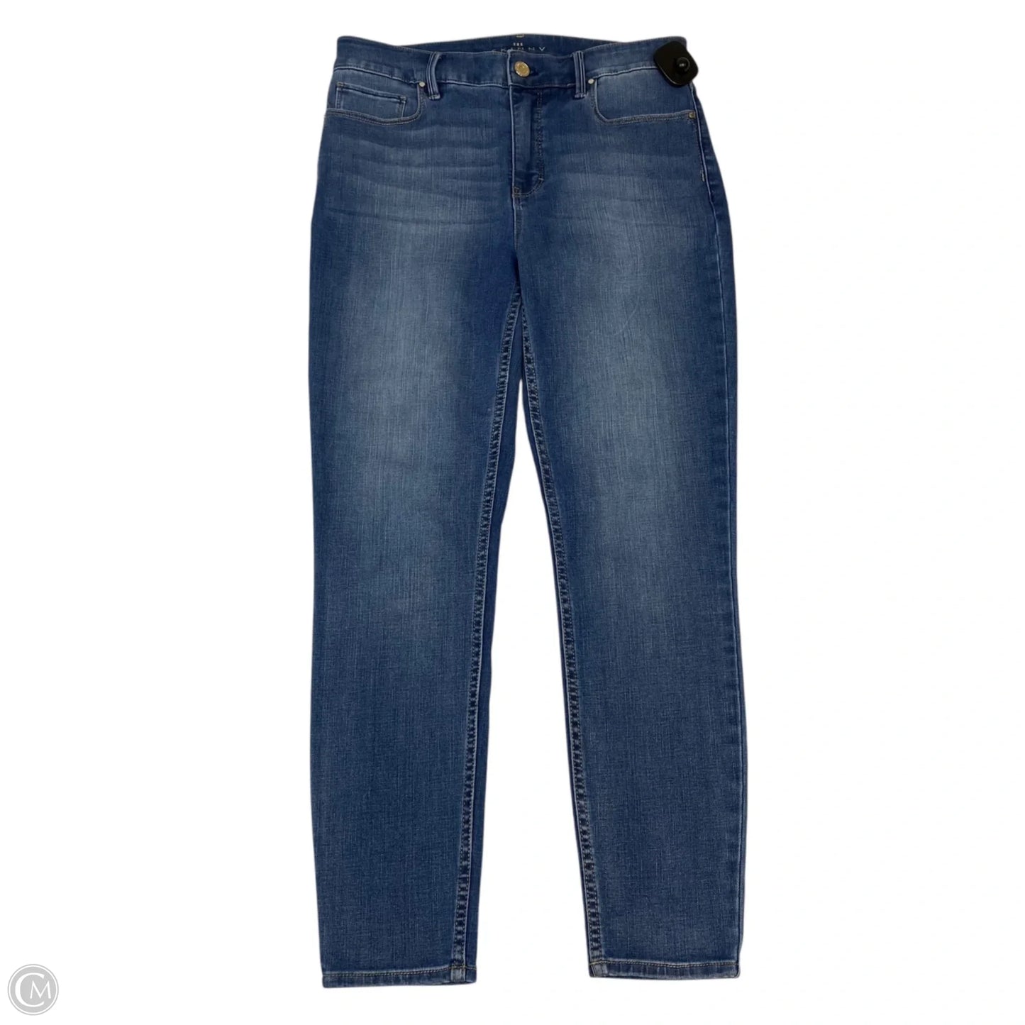 Jeans Skinny By White House Black Market In Blue Denim, Size: 6