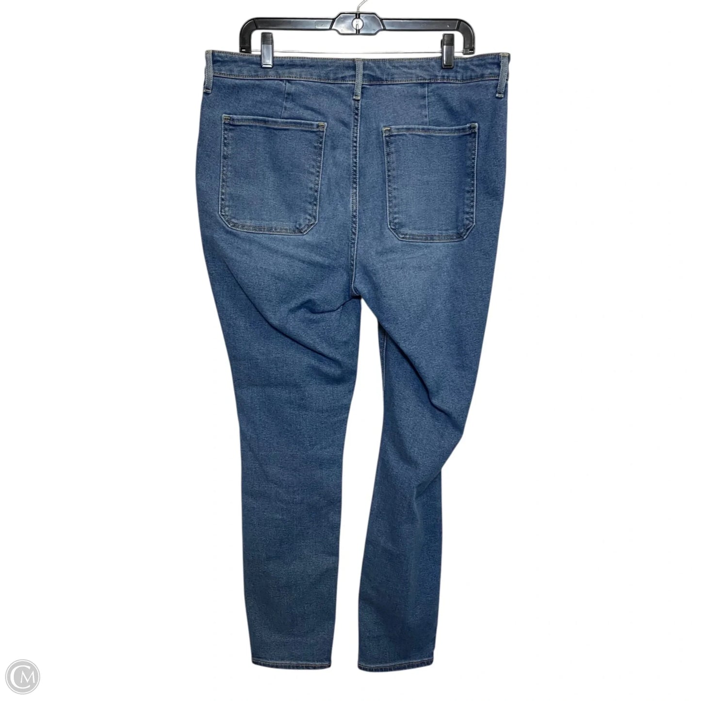 Jeans Skinny By Old Navy In Blue Denim, Size: 14