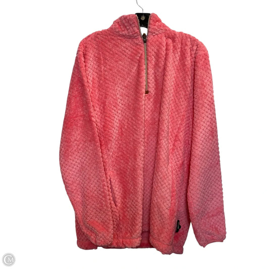 Sweatshirt Collar By Jess Lea In Pink, Size: Xl