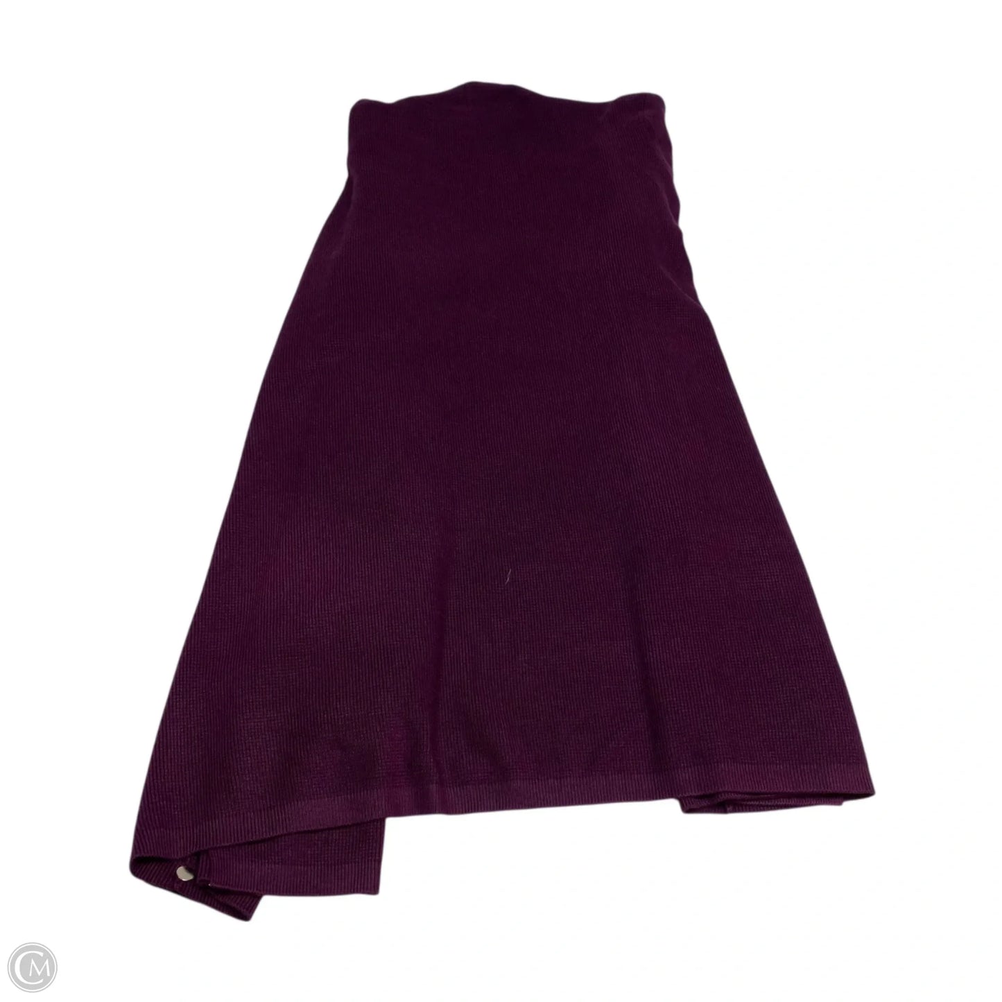 Sweater Cardigan By Cyrus In Purple, Size: 2x
