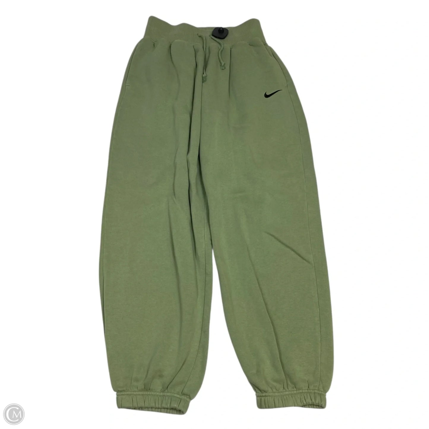 Athletic Pants By Nike In Green, Size: S