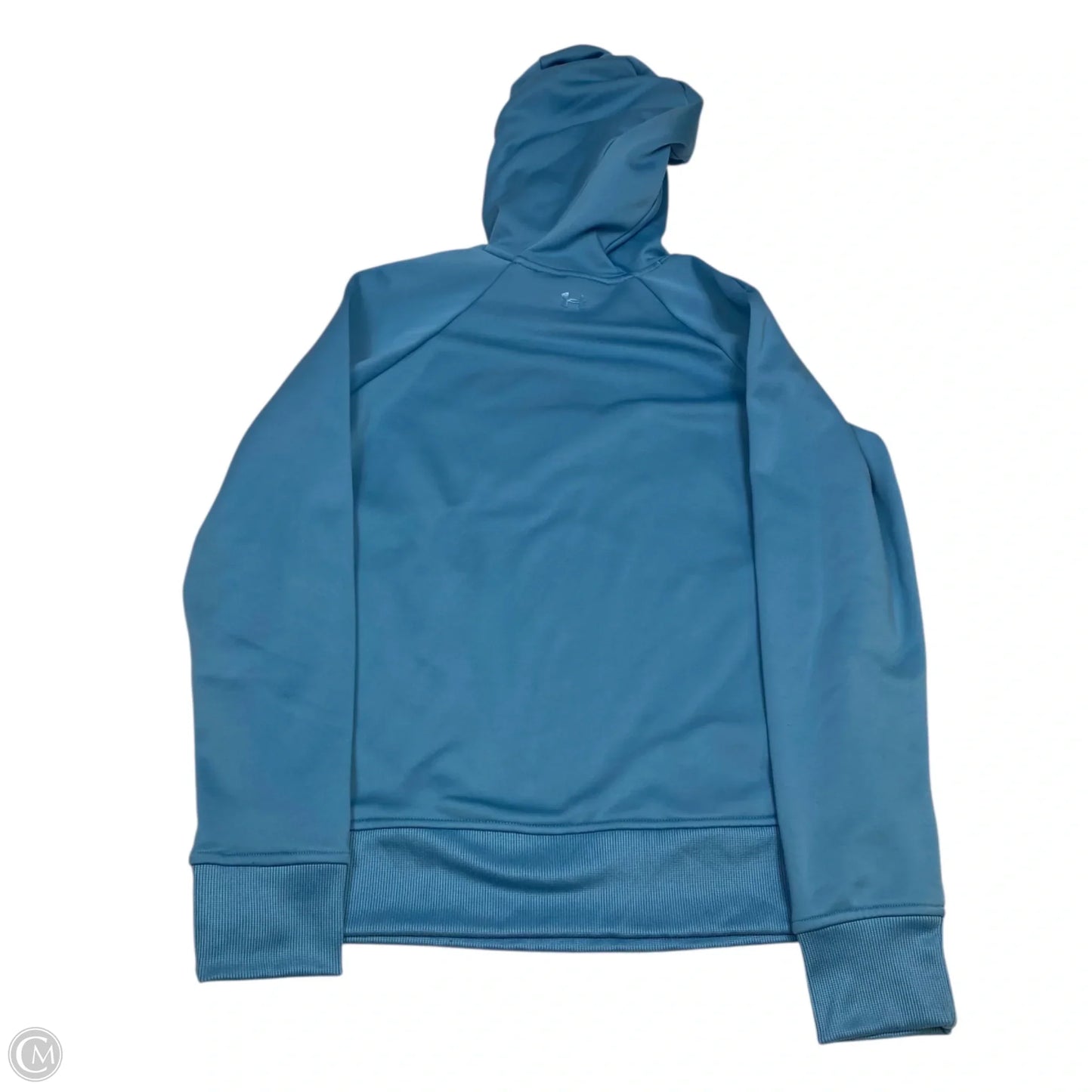 Athletic Sweatshirt Hoodie By Under Armour In Blue, Size: M