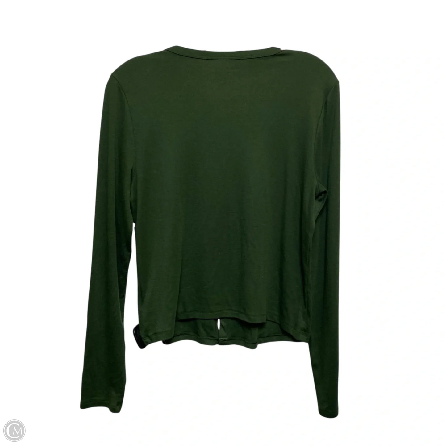 Top Long Sleeve By American Eagle In Green, Size: L