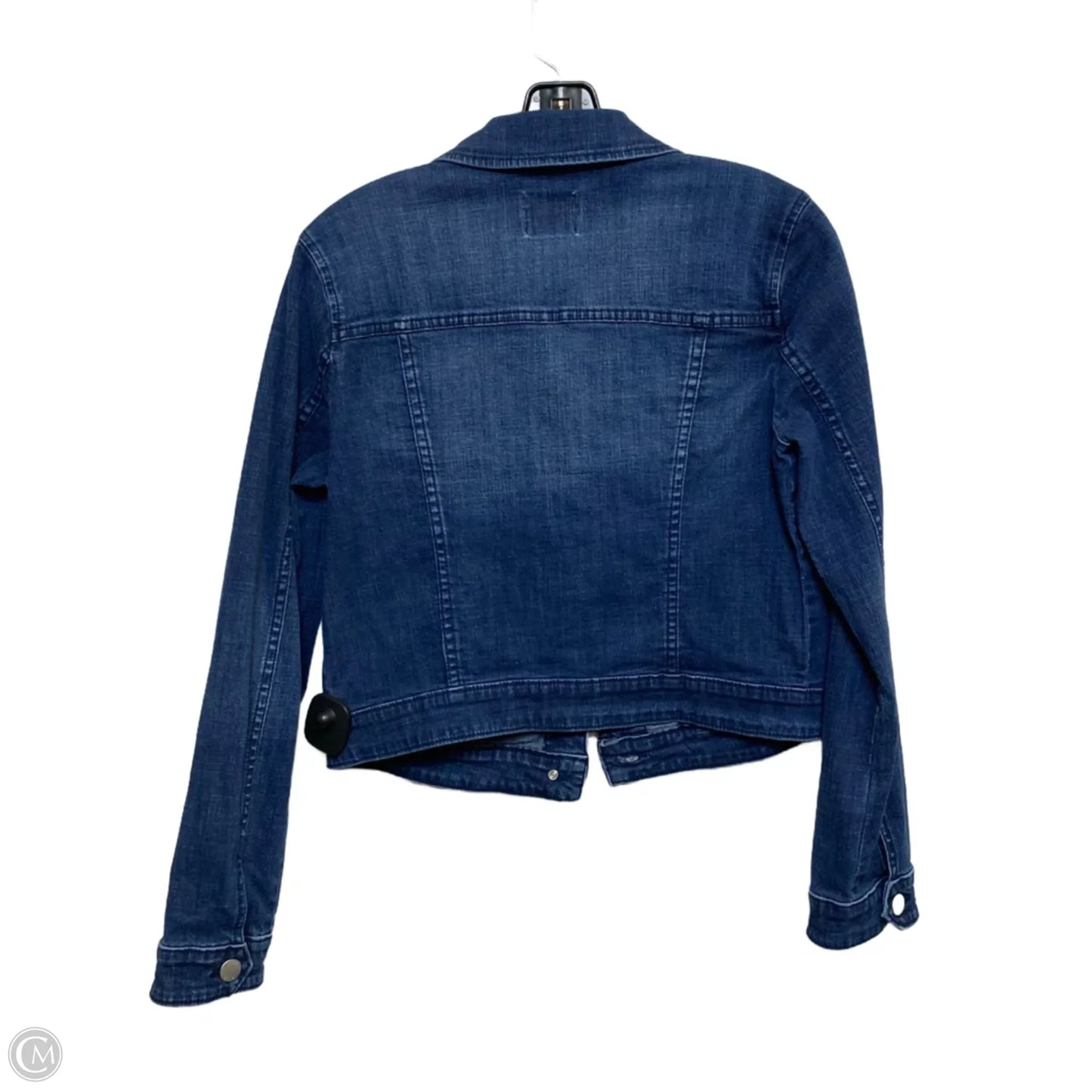 Jacket Denim By Elle In Blue Denim, Size: M