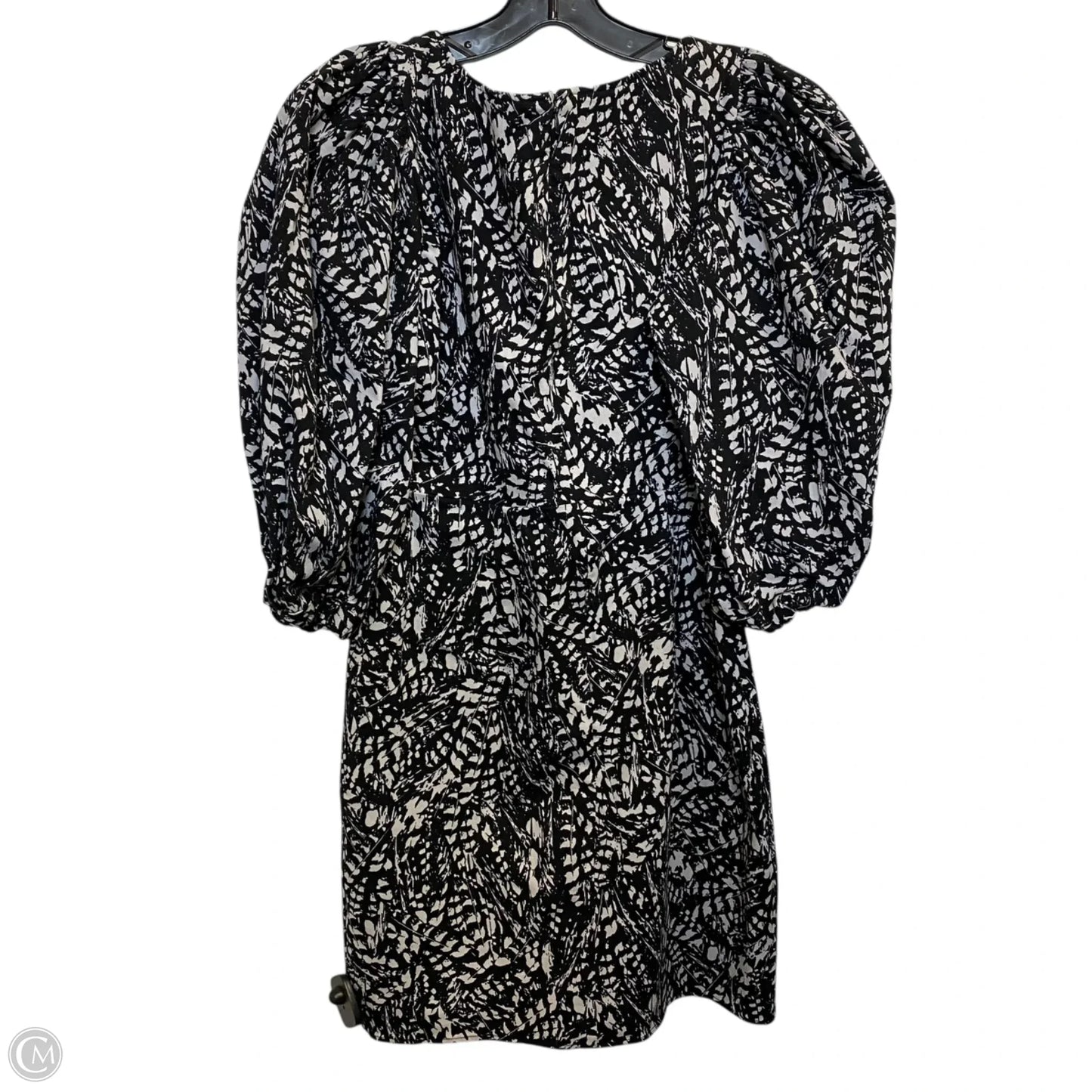 Dress Casual Short By Zara In Black & White, Size: S