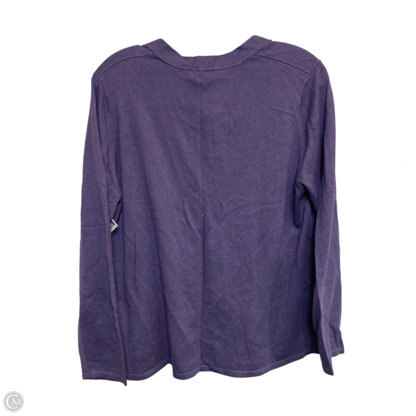 Cardigan By J. Jill In Purple, Size: Mp