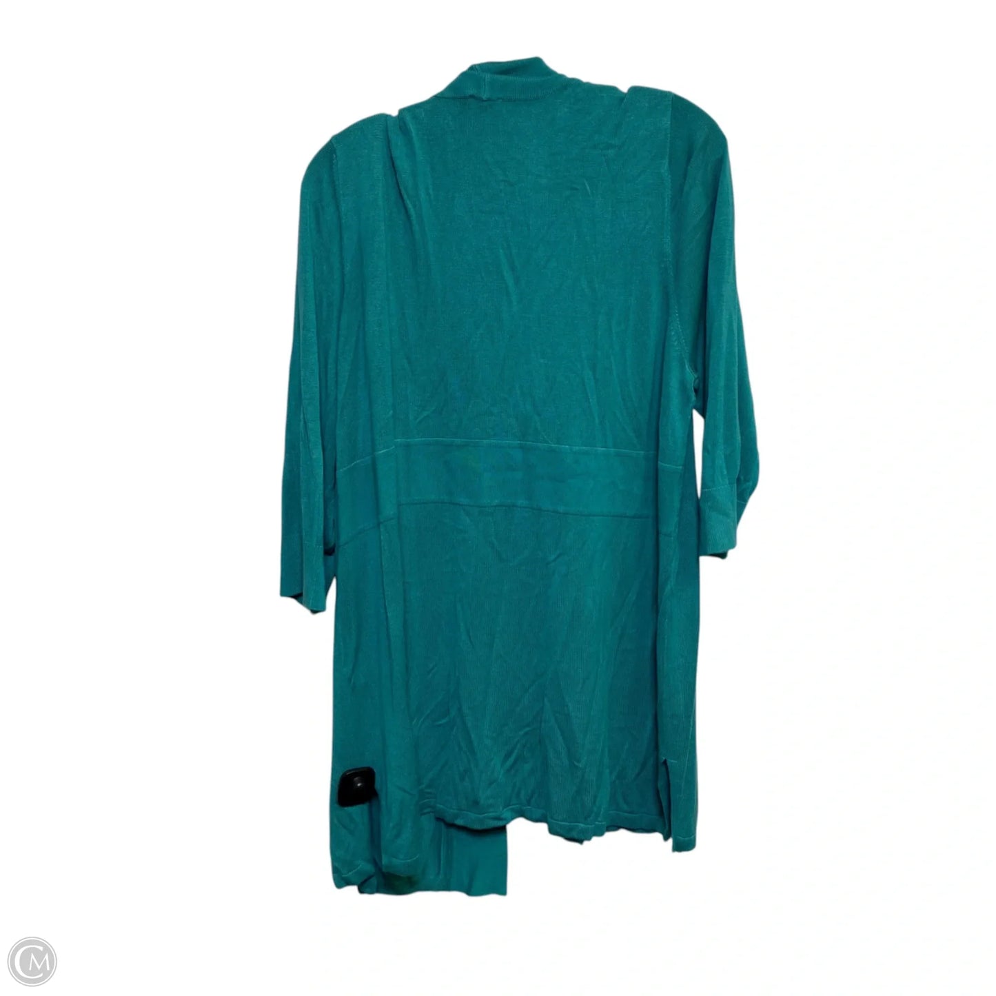 Cardigan By Chicos In Green, Size: Xl