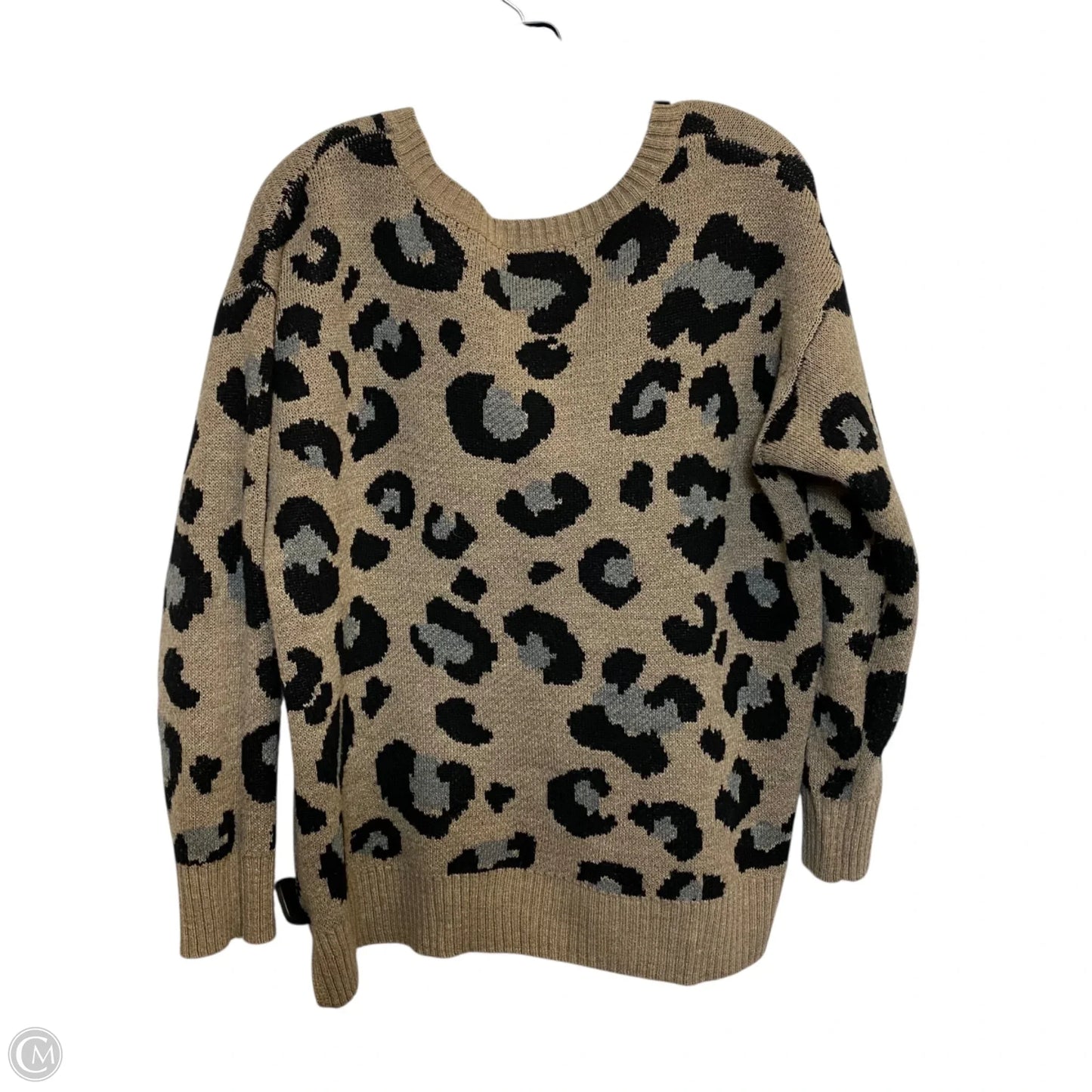 Sweater By Ana In Animal Print, Size: M