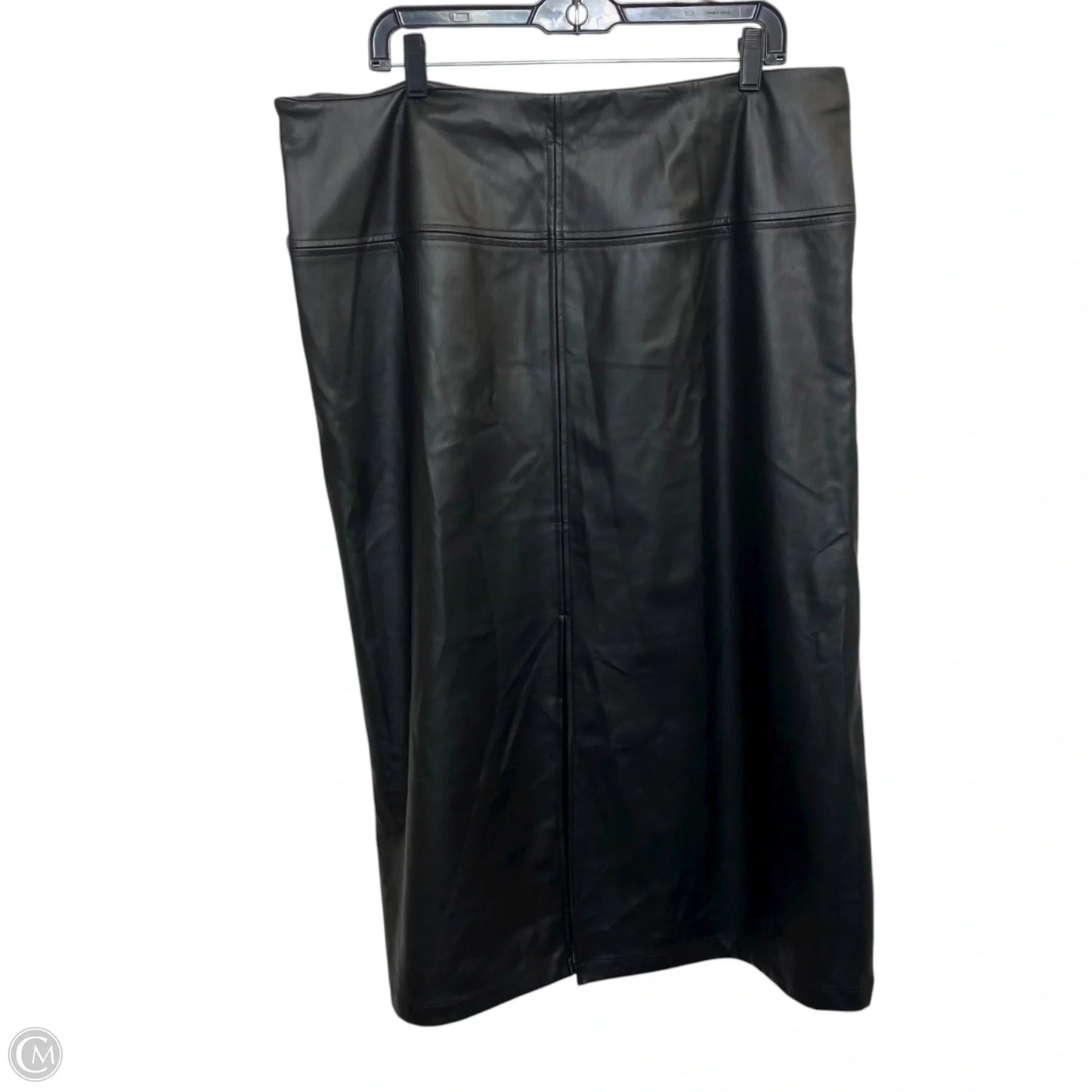 Skirt Midi By A New Day In Black, Size: Xl