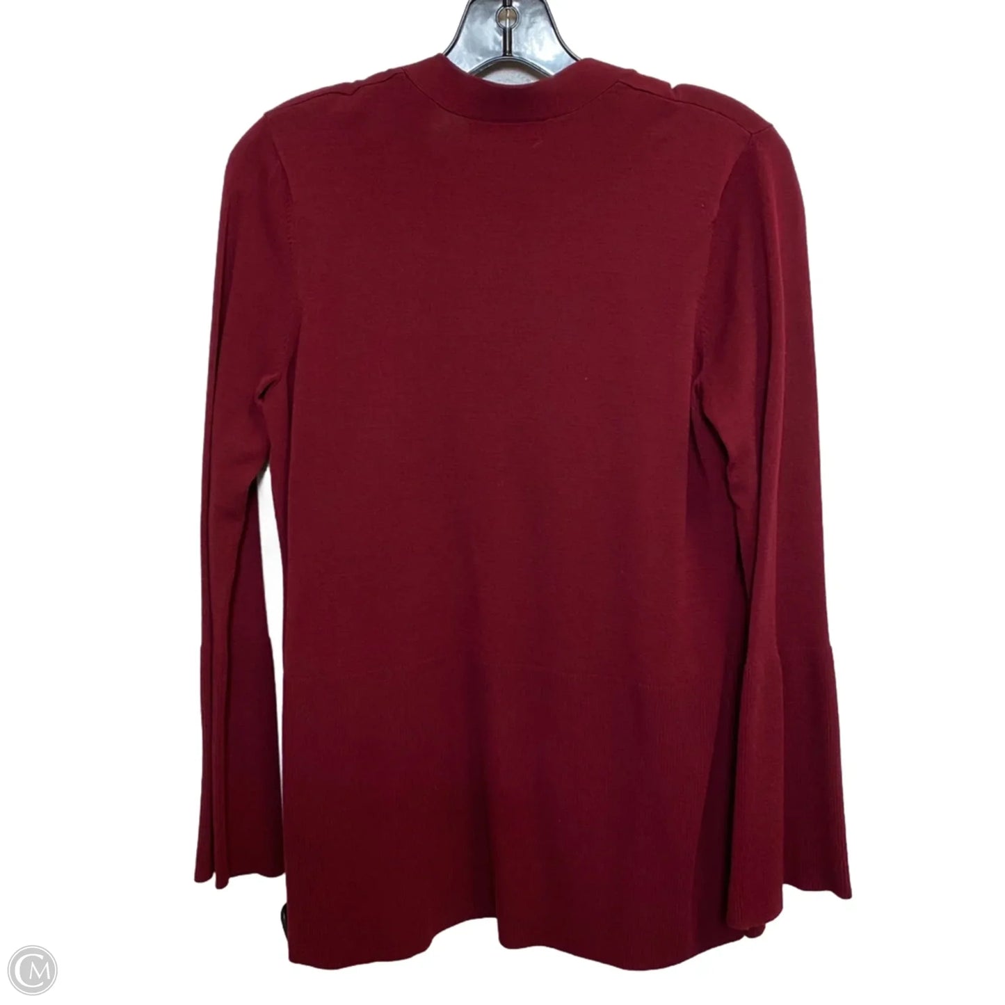 Cardigan By Ann Taylor In Red, Size: Sp