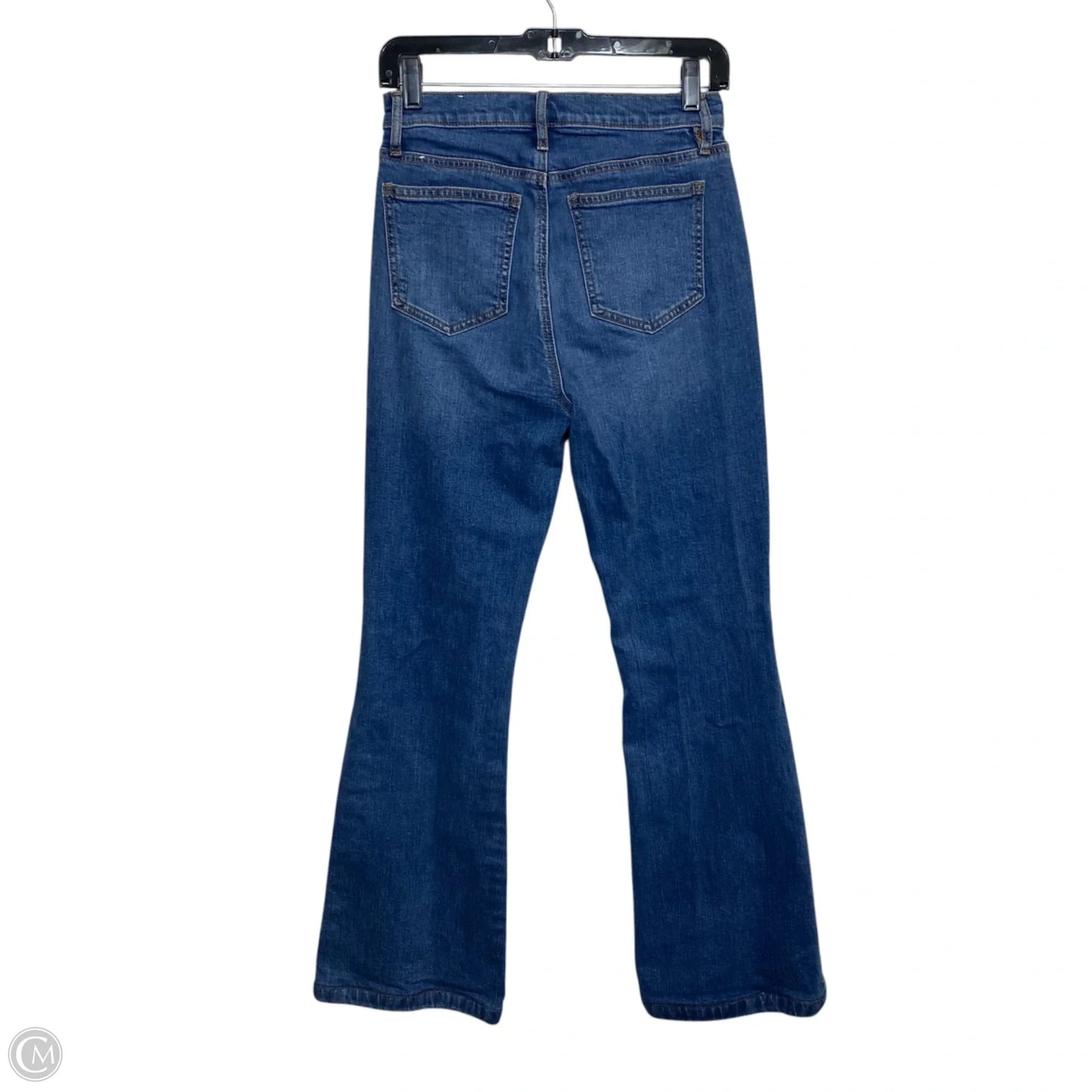 Jeans Flared By Ann Taylor In Blue Denim, Size: 2