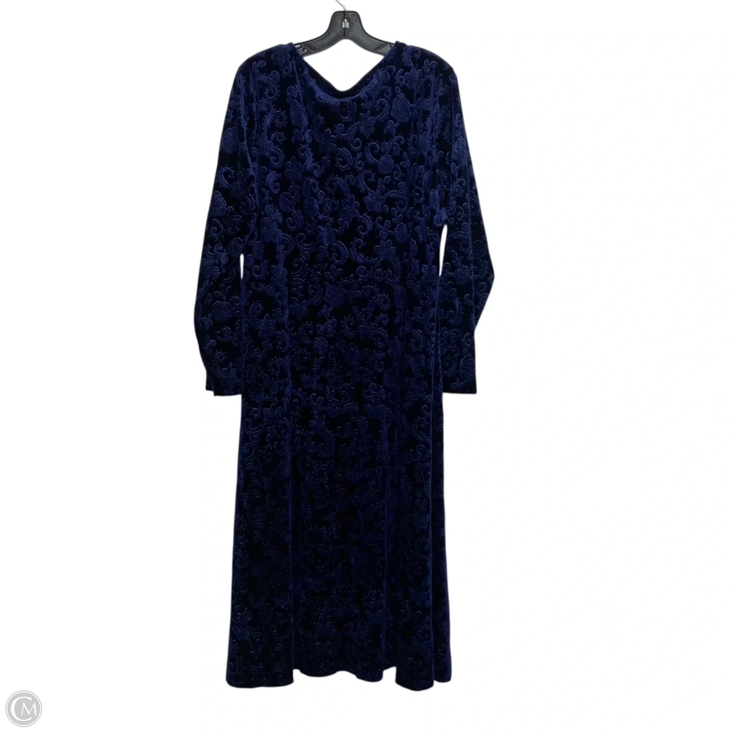 Dress Party Midi By Cmf In Blue, Size: 3x