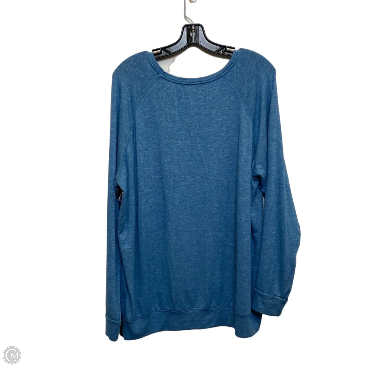 Top Long Sleeve By Buffalo David Bitton In Blue, Size: Xl