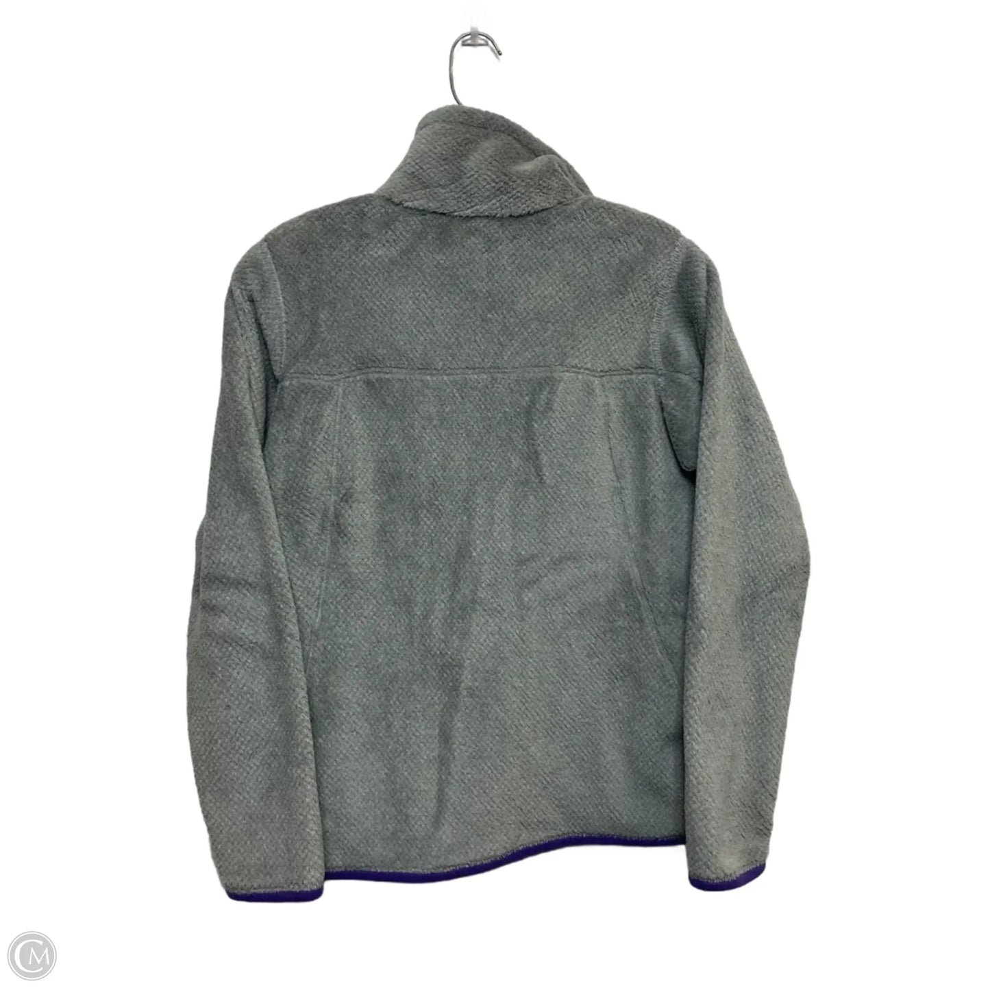 Jacket Fleece By Patagonia In Grey, Size: Xs