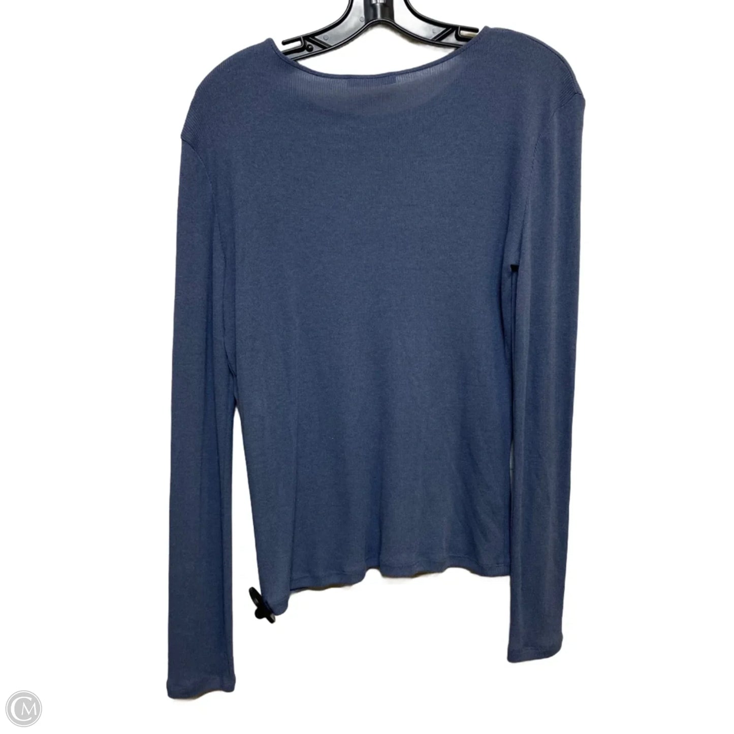 Top Long Sleeve By Zara In Blue, Size: S