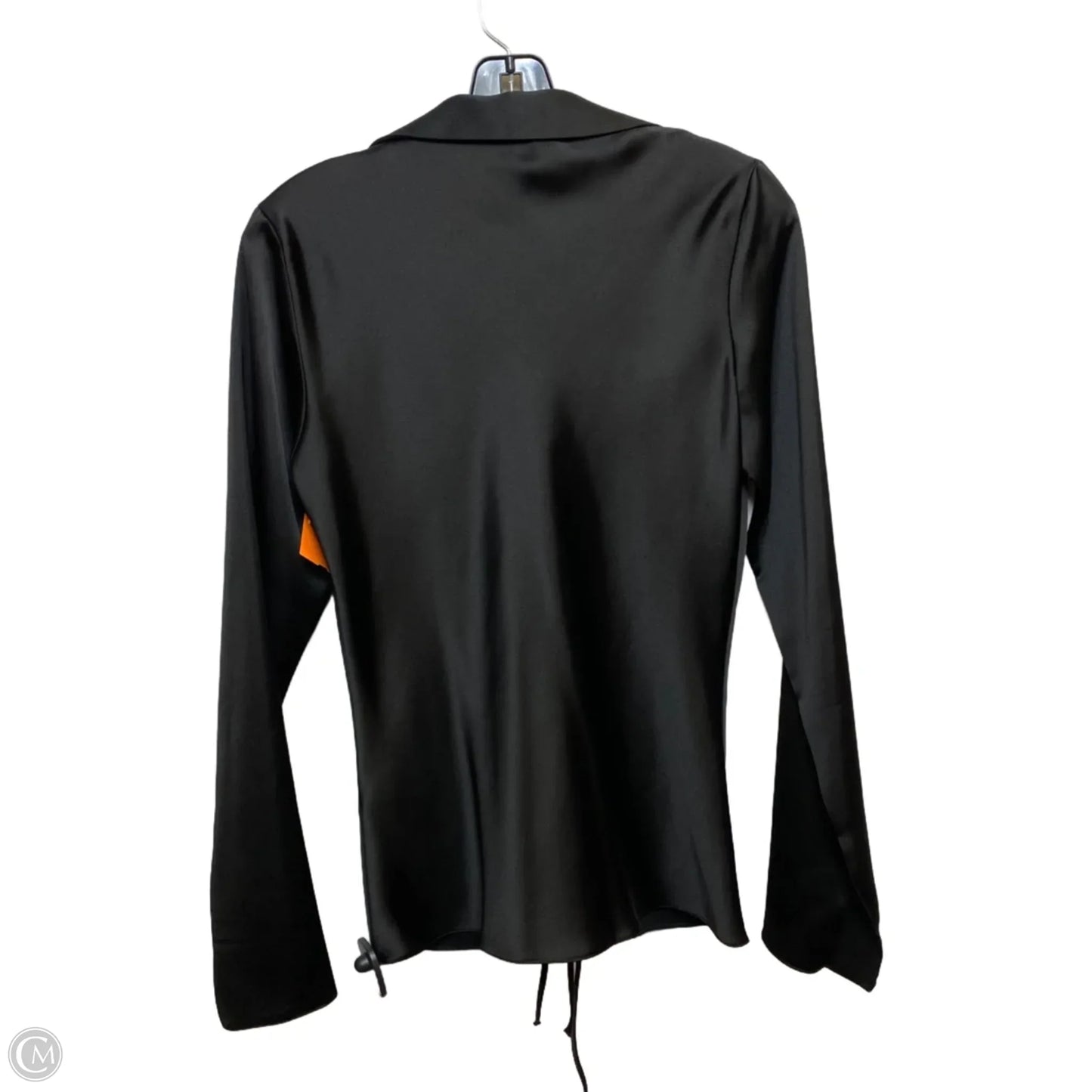 Top Long Sleeve By Zara In Black, Size: S