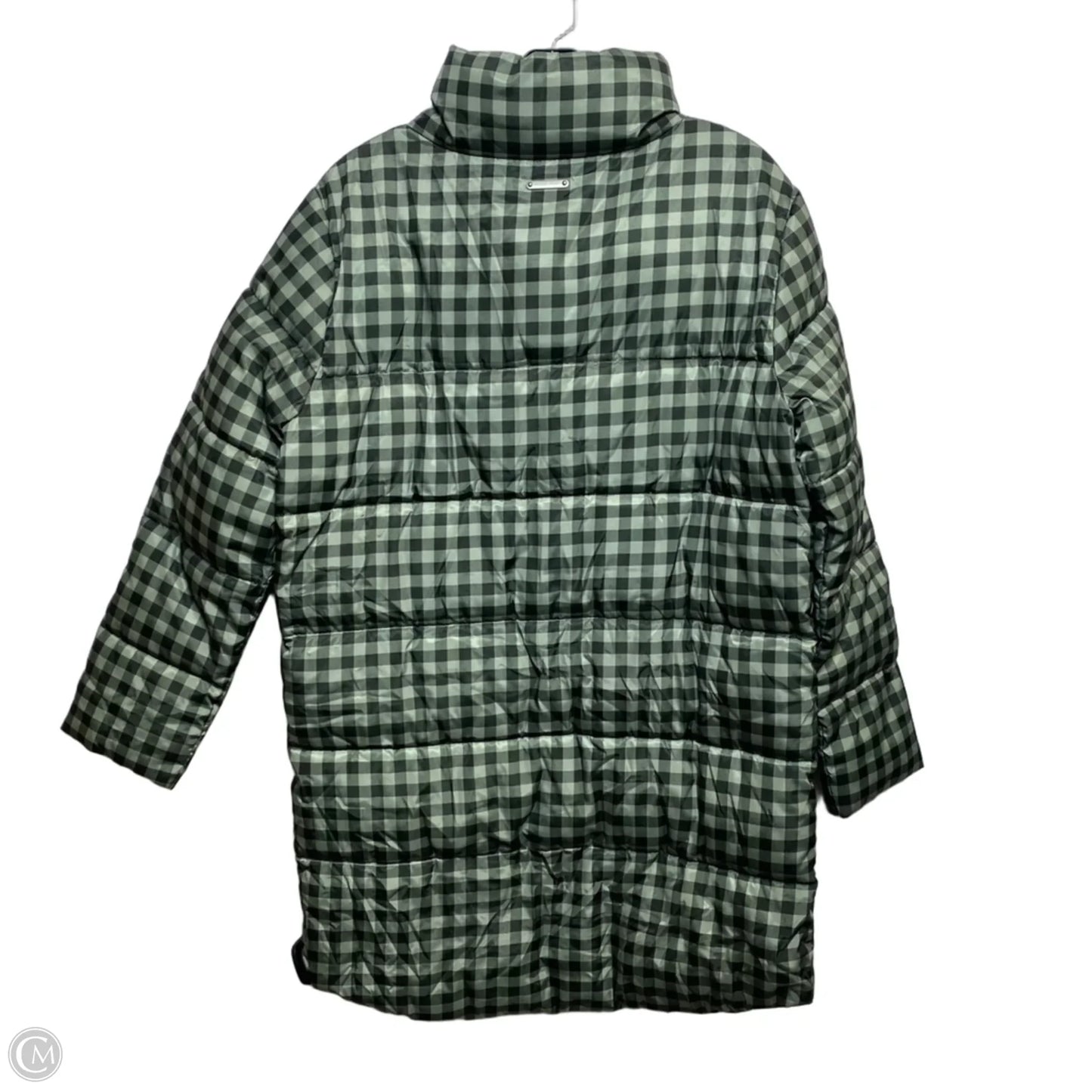 Coat Designer By Rebecca Minkoff In Black & Green, Size: M
