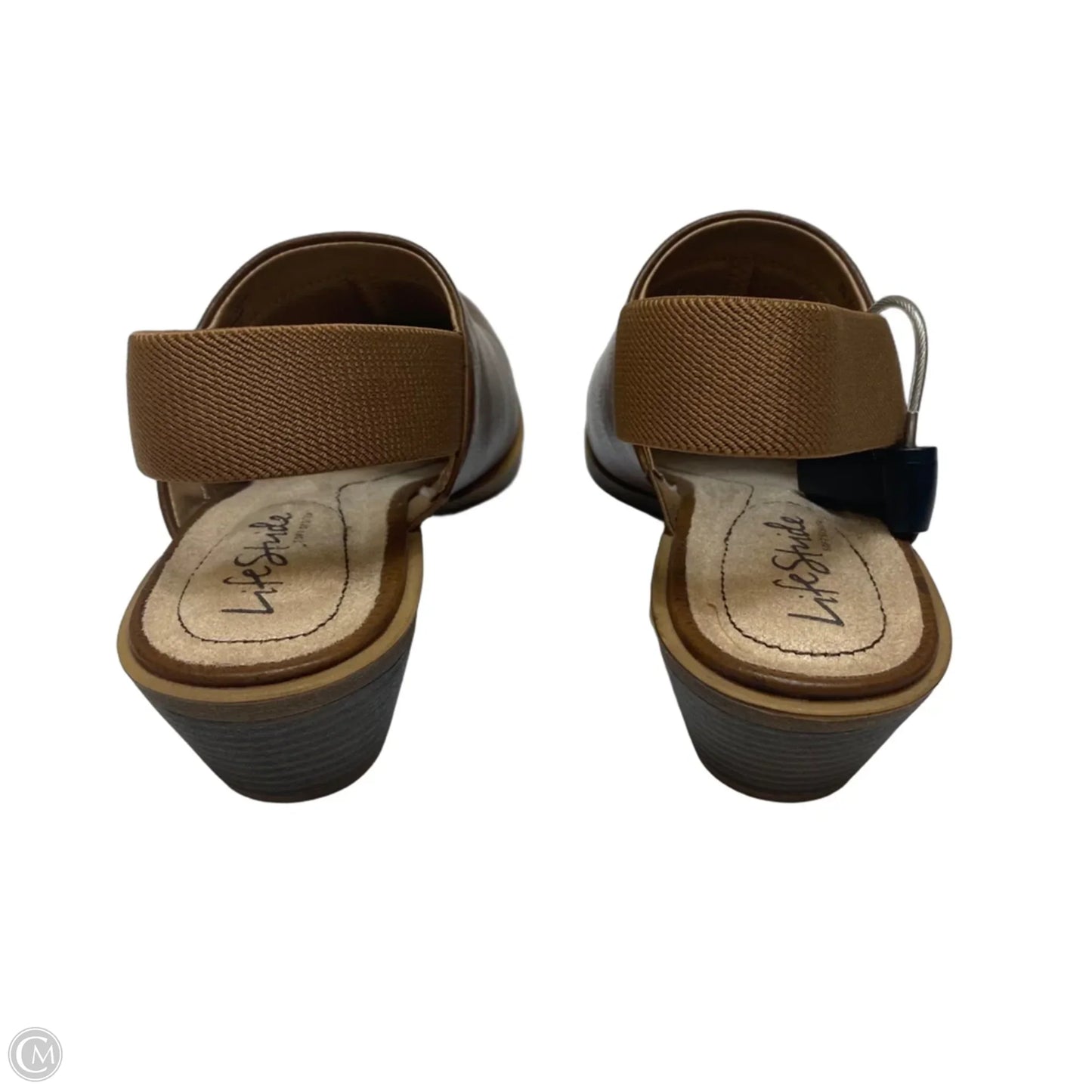 Shoes Heels Block By Life Stride In Brown, Size: 7