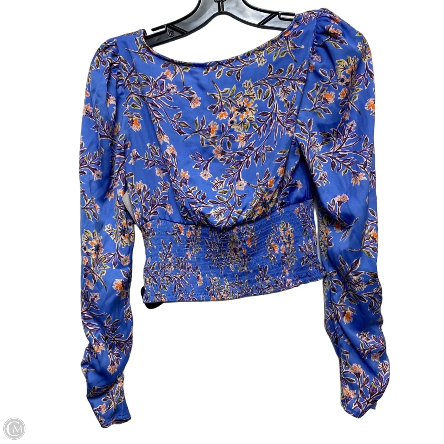 Top Long Sleeve By Free People In Blue, Size: Xs