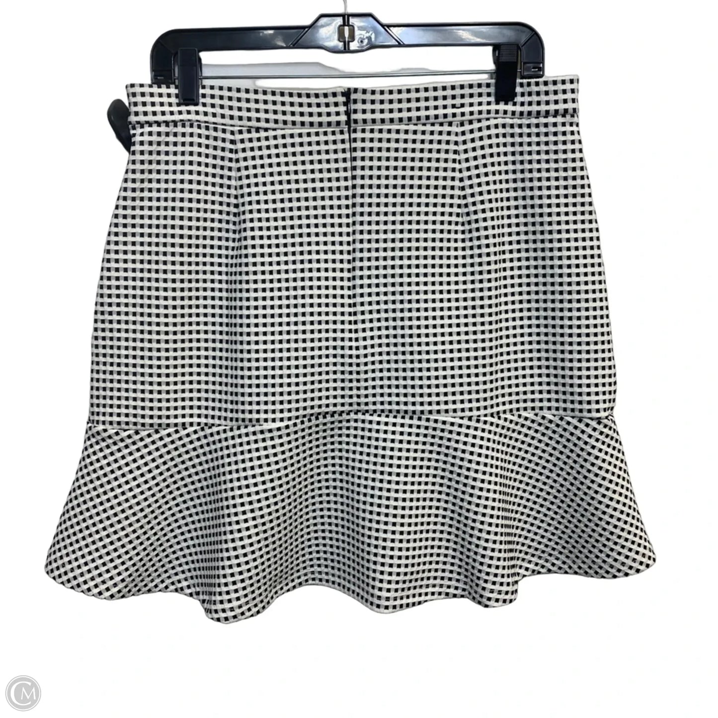 Skirt Mini & Short By Banana Republic In Black & White, Size: M
