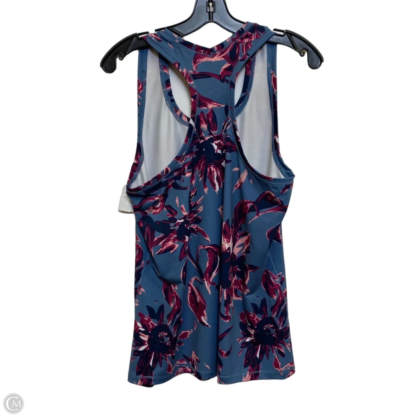Athletic Tank Top By Dsg Outerwear In Blue & Pink, Size: Xl