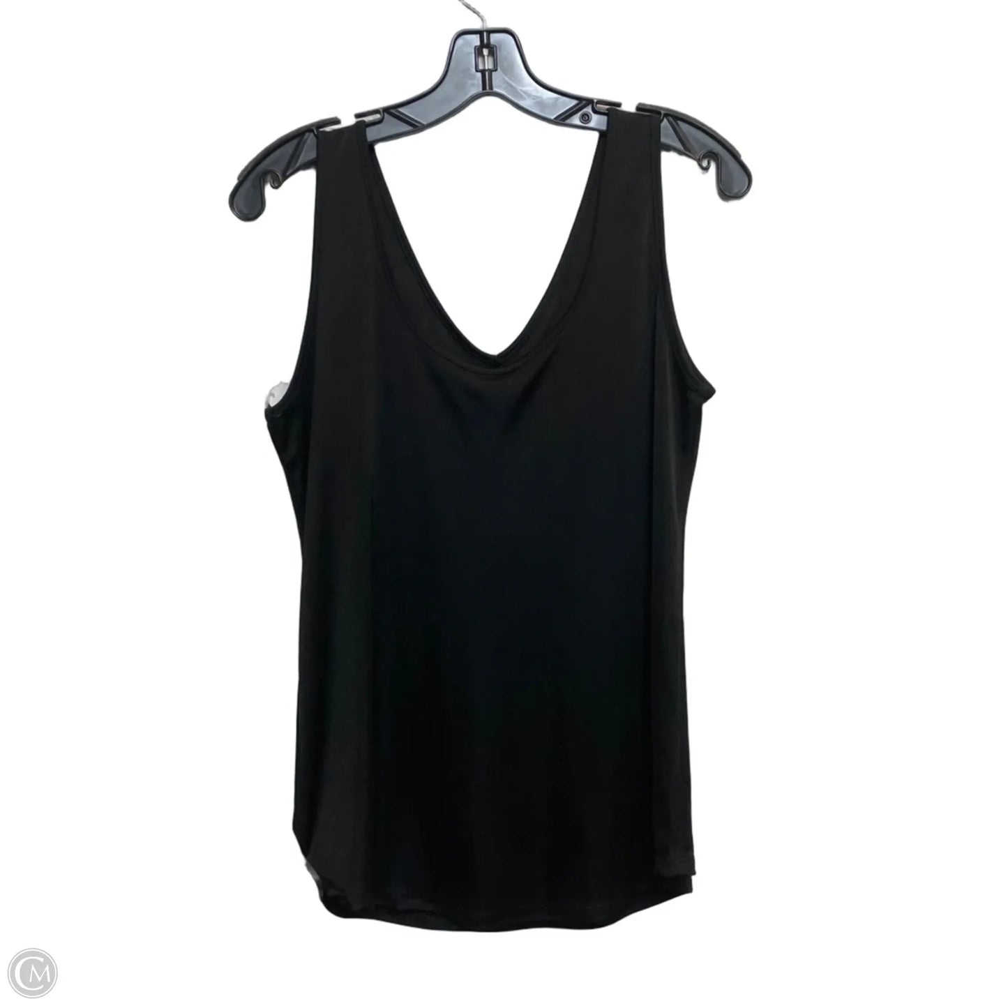 Top Sleeveless Basic By Clothes Mentor In Black, Size: M