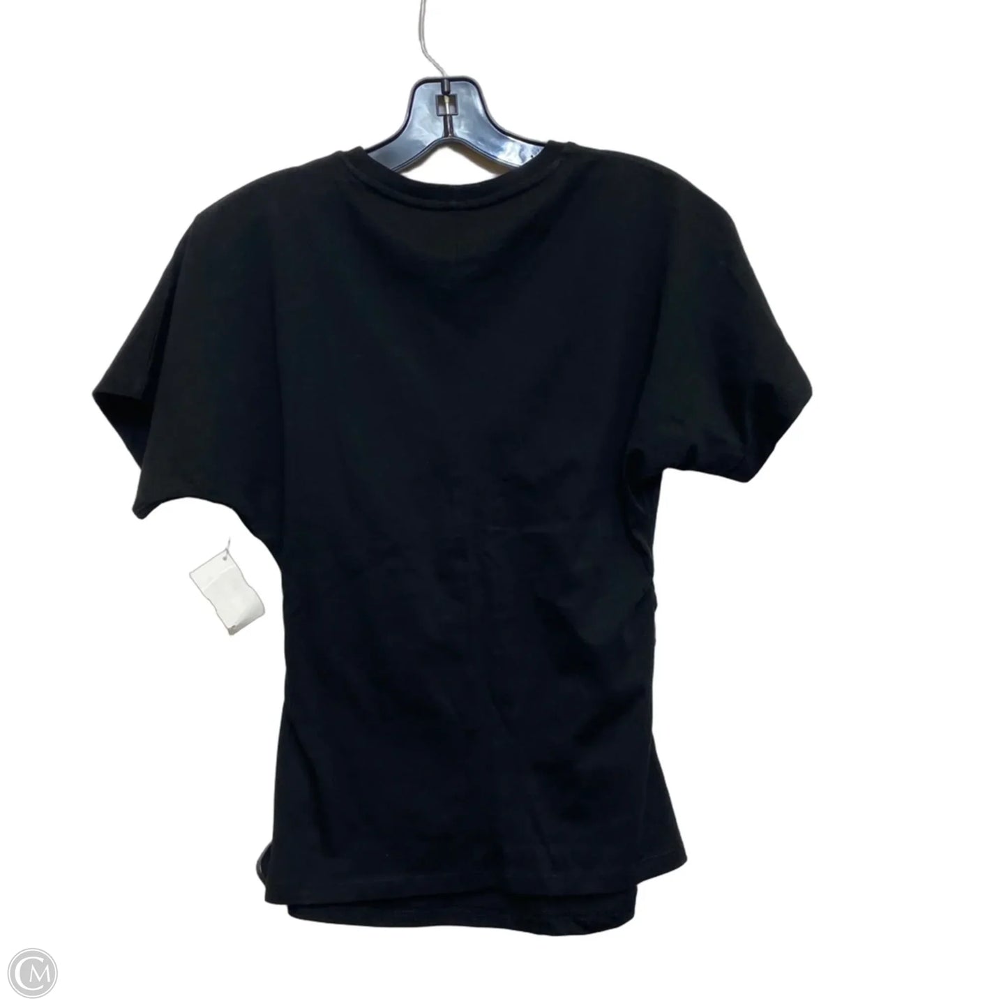 Top Short Sleeve By Divided In Black, Size: S