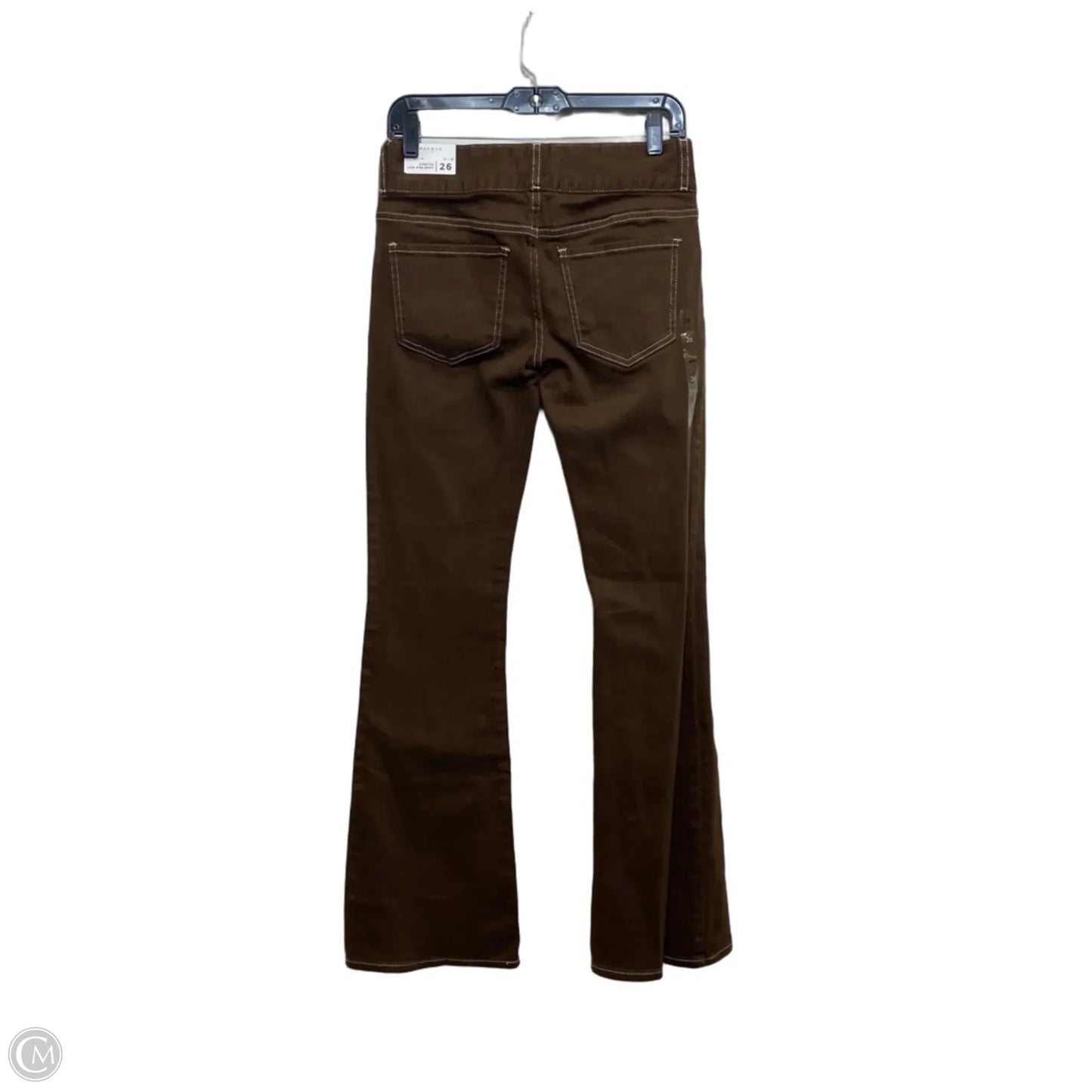 Jeans Boot Cut By Pacsun In Brown Denim, Size: 2
