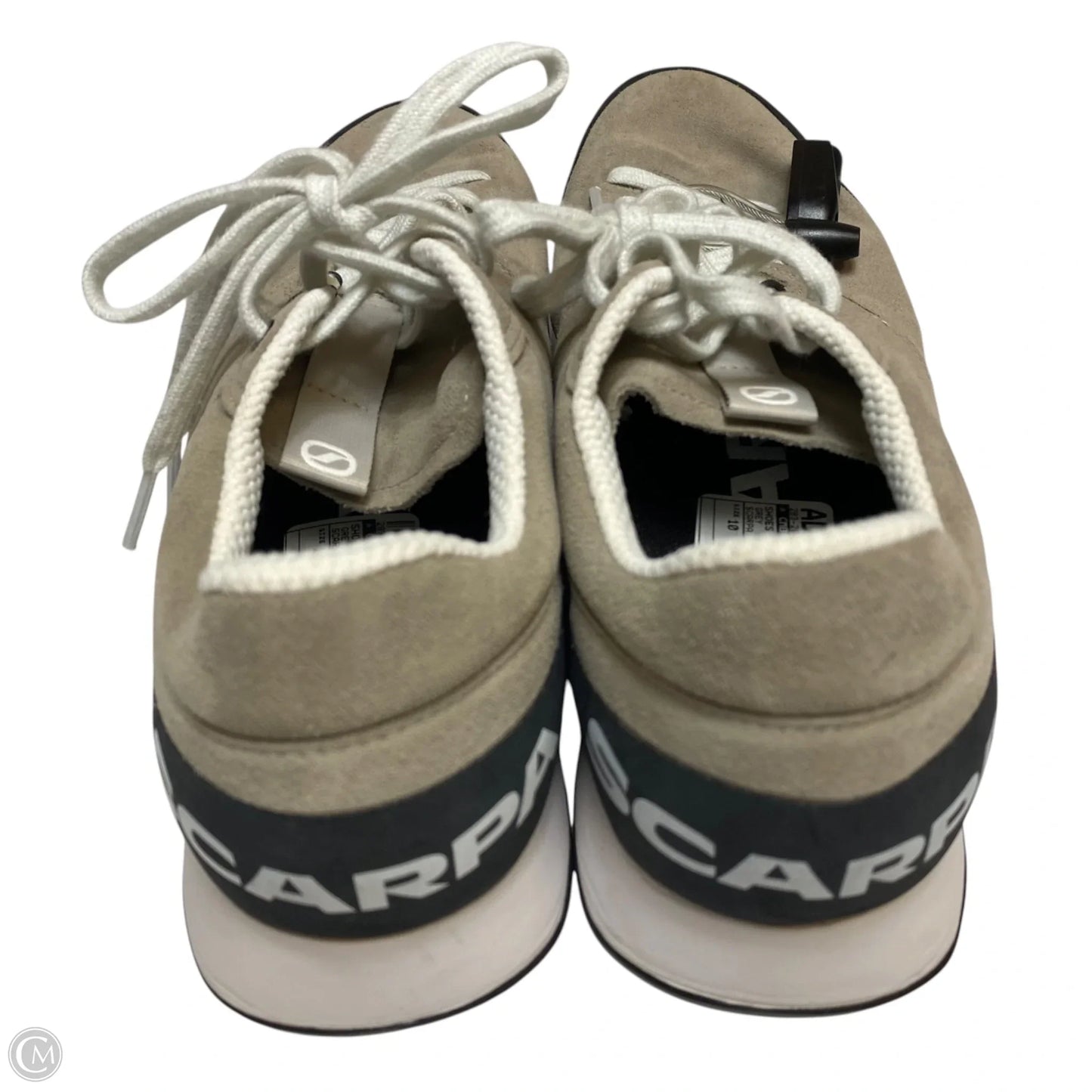 Shoes Sneakers By Scarpa In Grey, Size: 10