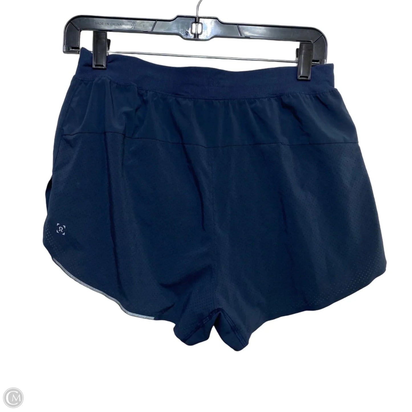 Athletic Shorts By Lululemon In Navy, Size: M