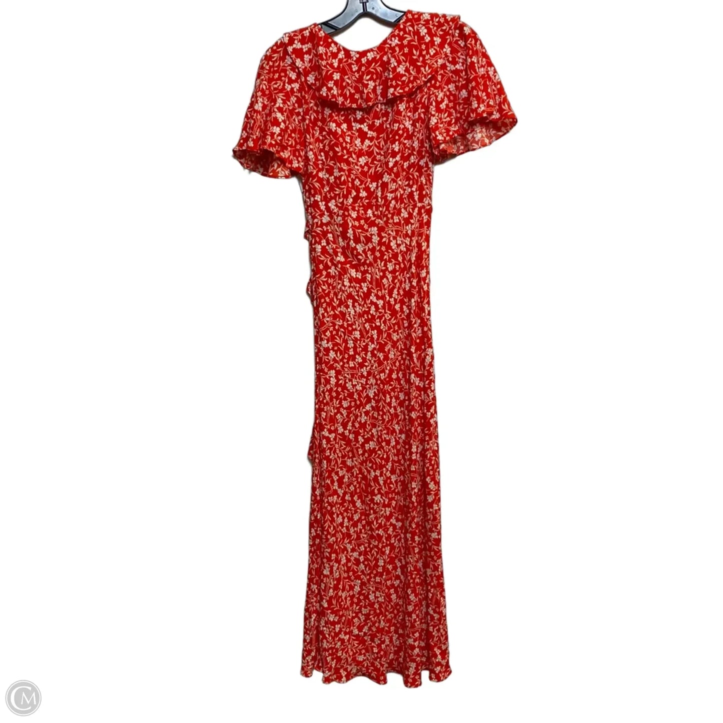 Dress Casual Maxi By A New Day In Red & White, Size: Xs