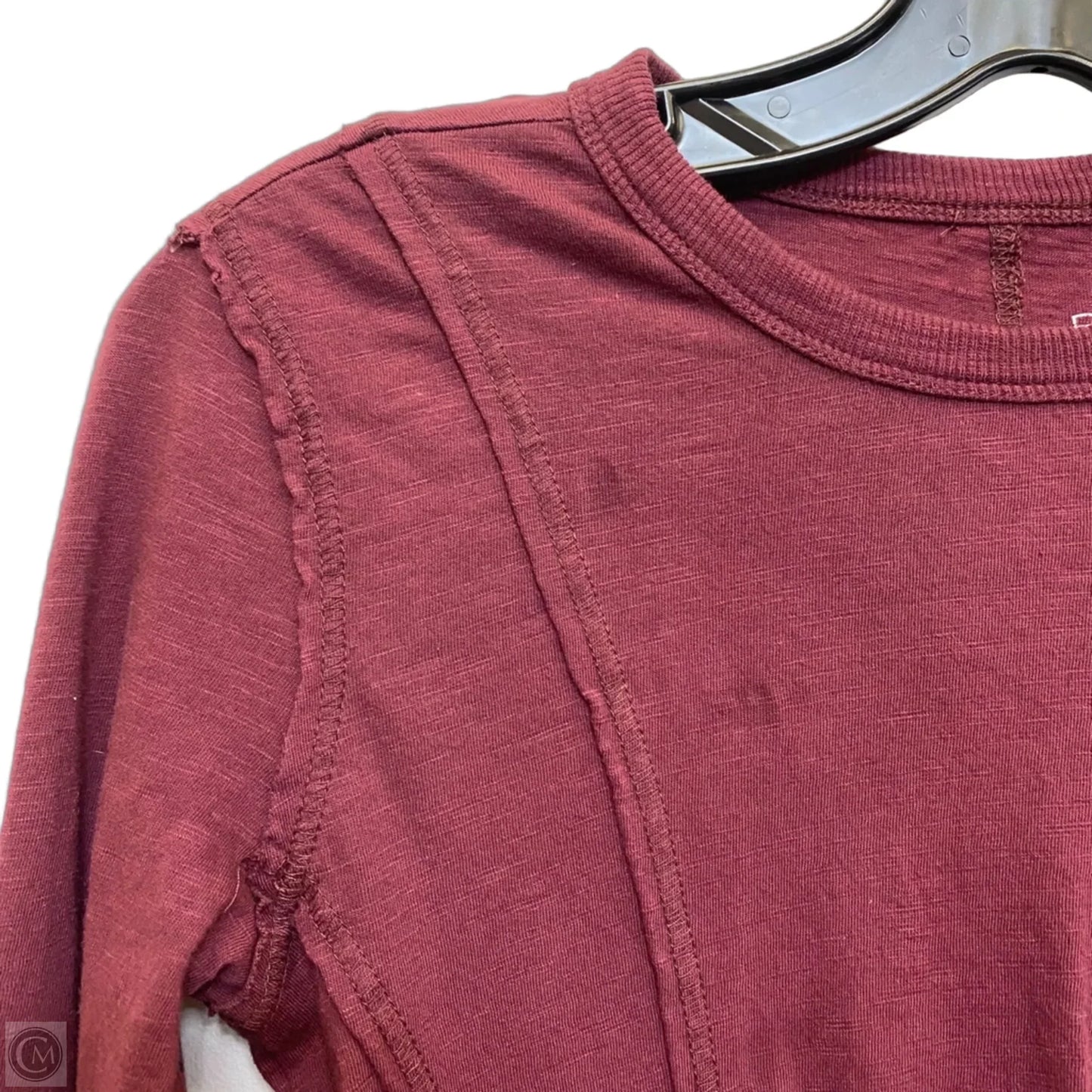 Top Long Sleeve By Pilcro In Red, Size: Xs