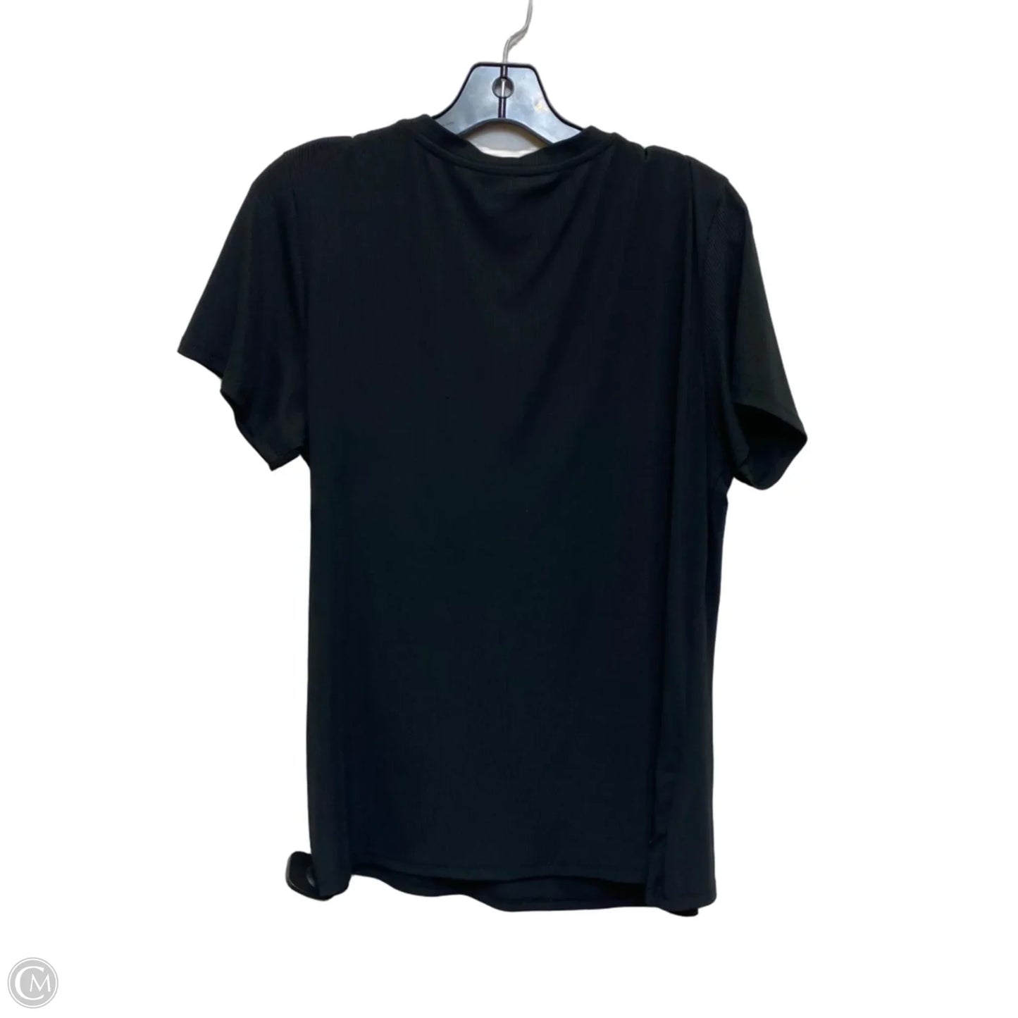 Athletic Top Short Sleeve By Freely In Black, Size: Xl