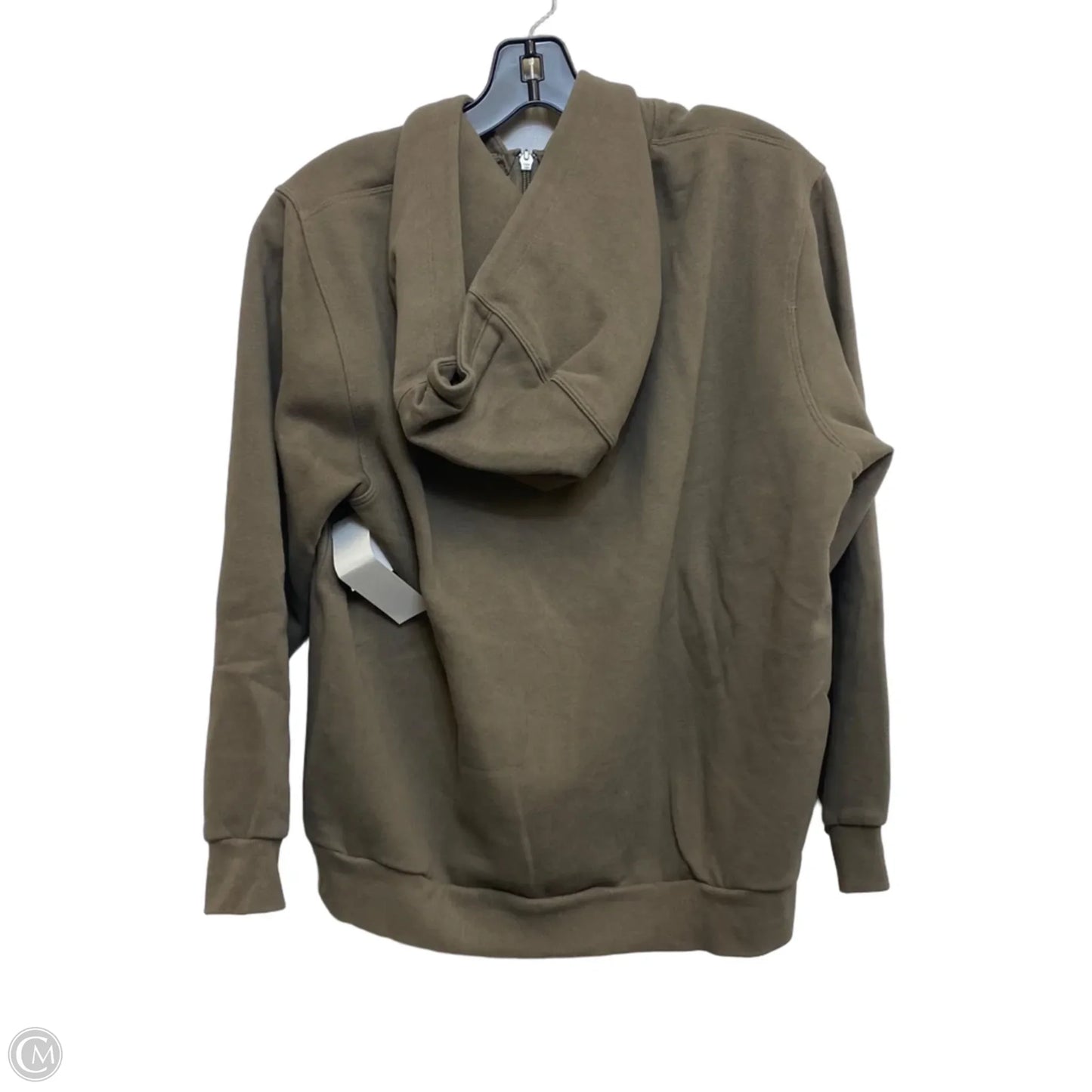 Athletic Sweatshirt Hoodie Designer By Lululemon In Brown, Size: Xs
