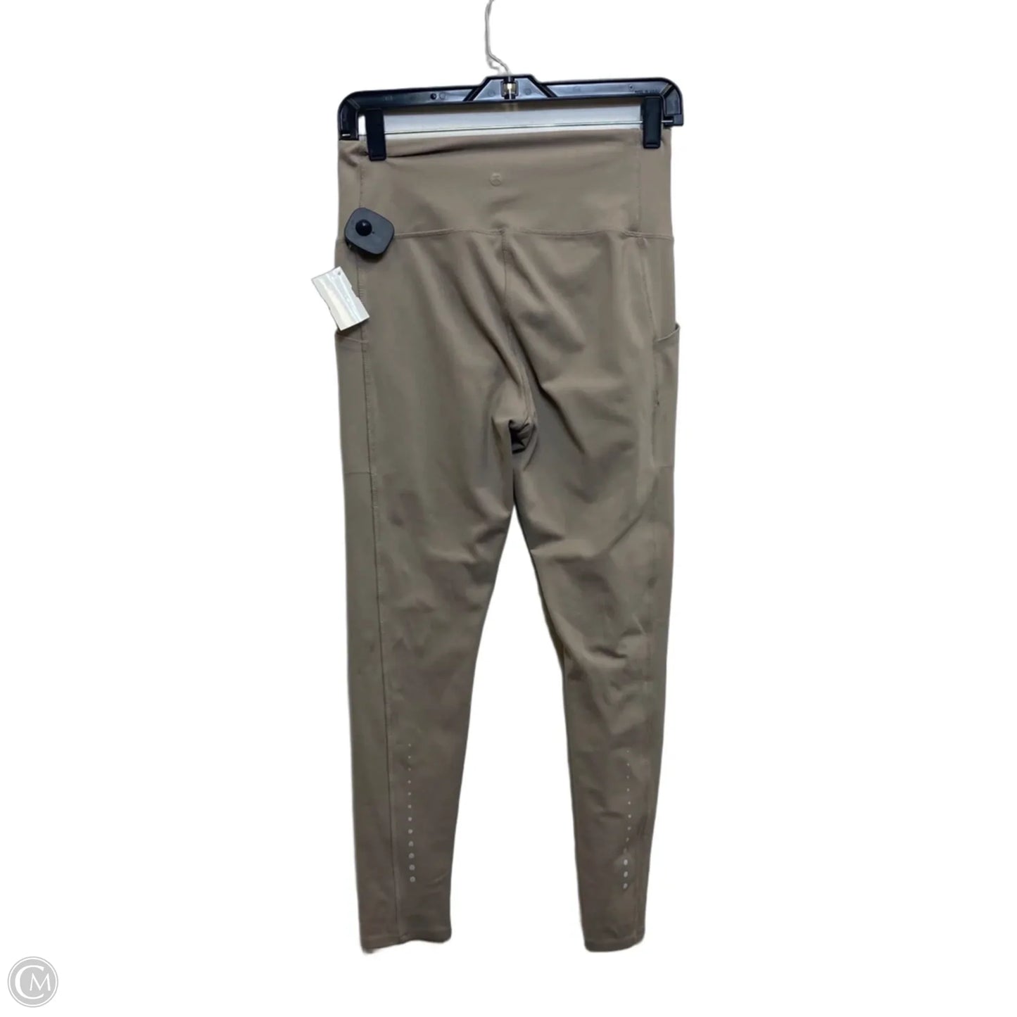 Athletic Leggings By Danskin In Tan, Size: M